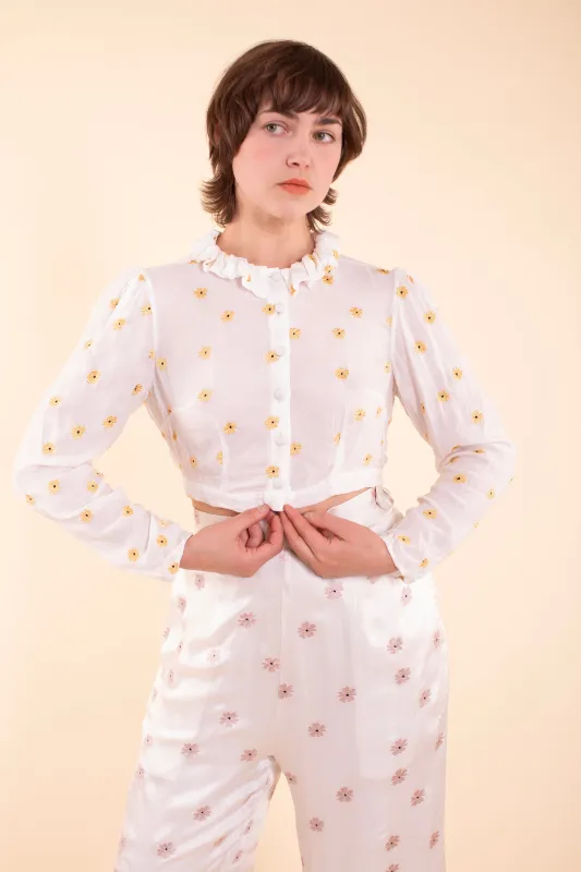 Bolton Blouse - HKM - White made by Samantha Pleet