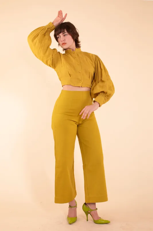 Reed Pants - HKM - Mustard Canvas sold by Samantha Pleet