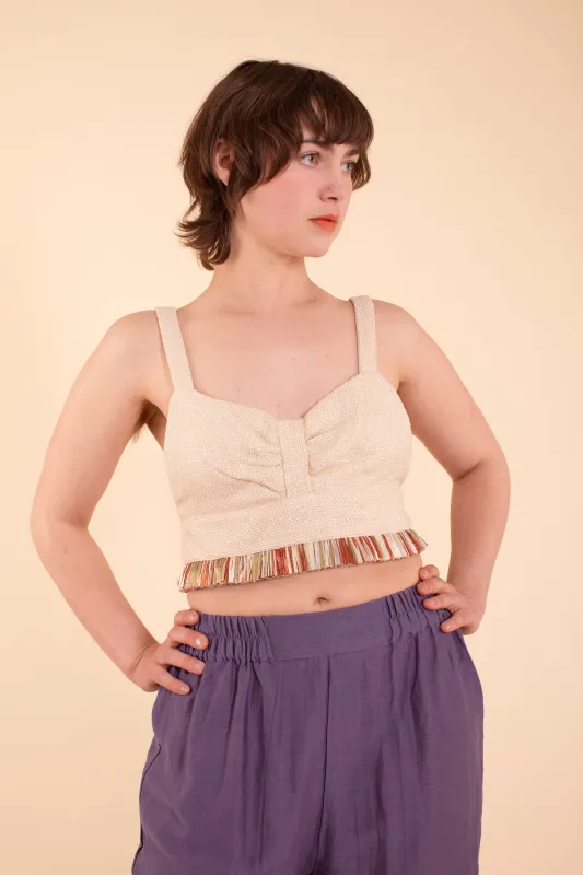 Raw Silk Bralette - HKM made by Samantha Pleet