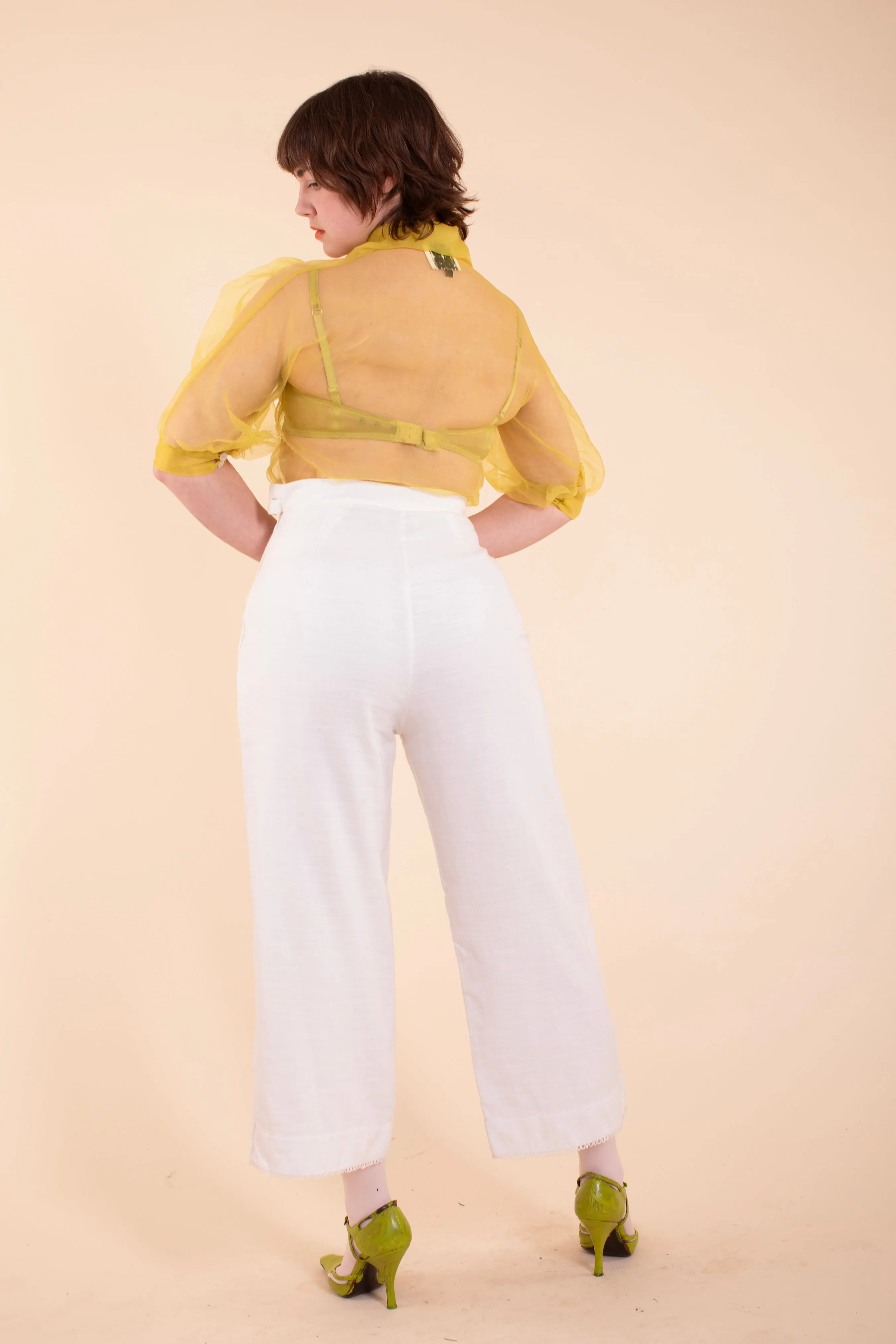 Reed Pants - HKM - White Gauze sold by Samantha Pleet product image thumbnail 3