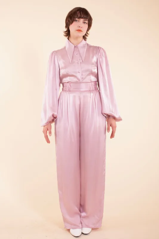 Sophie Pant - HKM - Lilac Silk made by Samantha Pleet