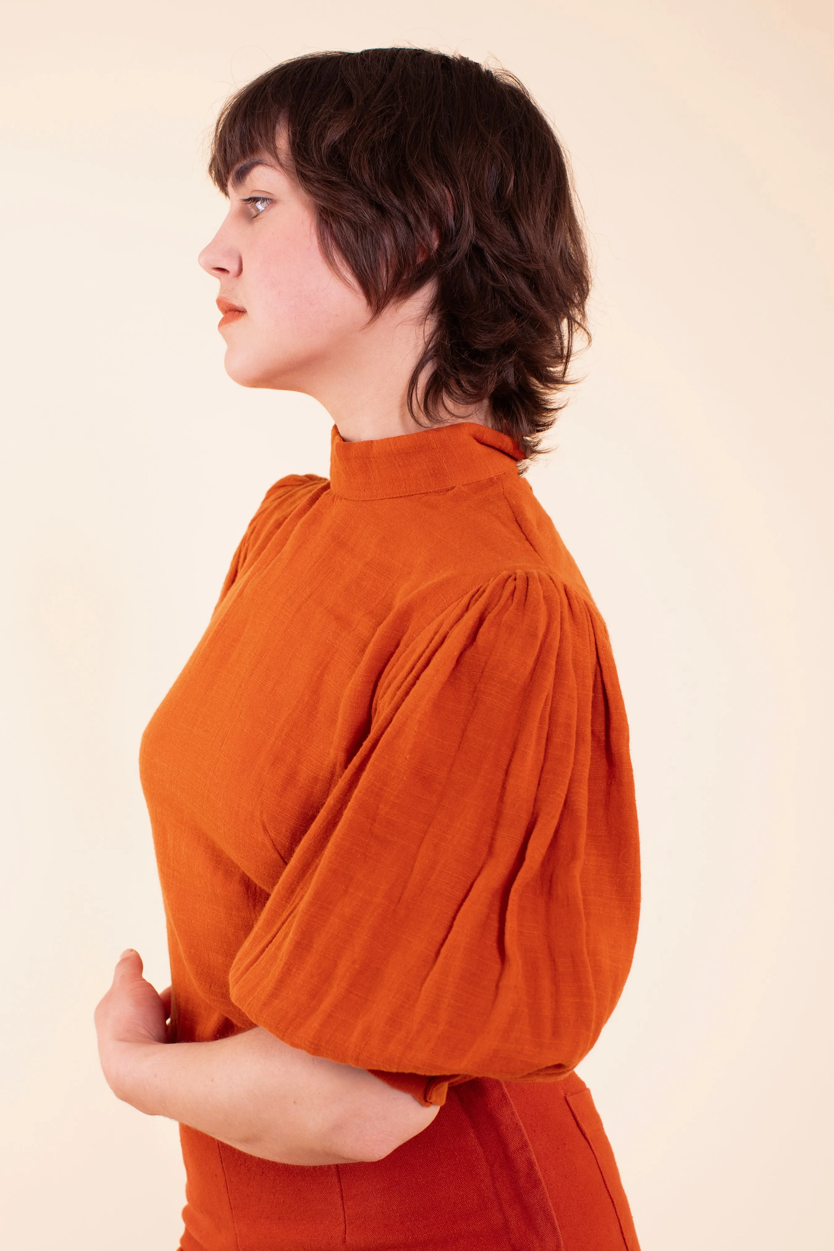 Georgina Blouse - HKM - Paprika Gauze sold by Samantha Pleet product image thumbnail 4