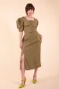 Emma Skirt - HKM - Moss Linen sold by Samantha Pleet
