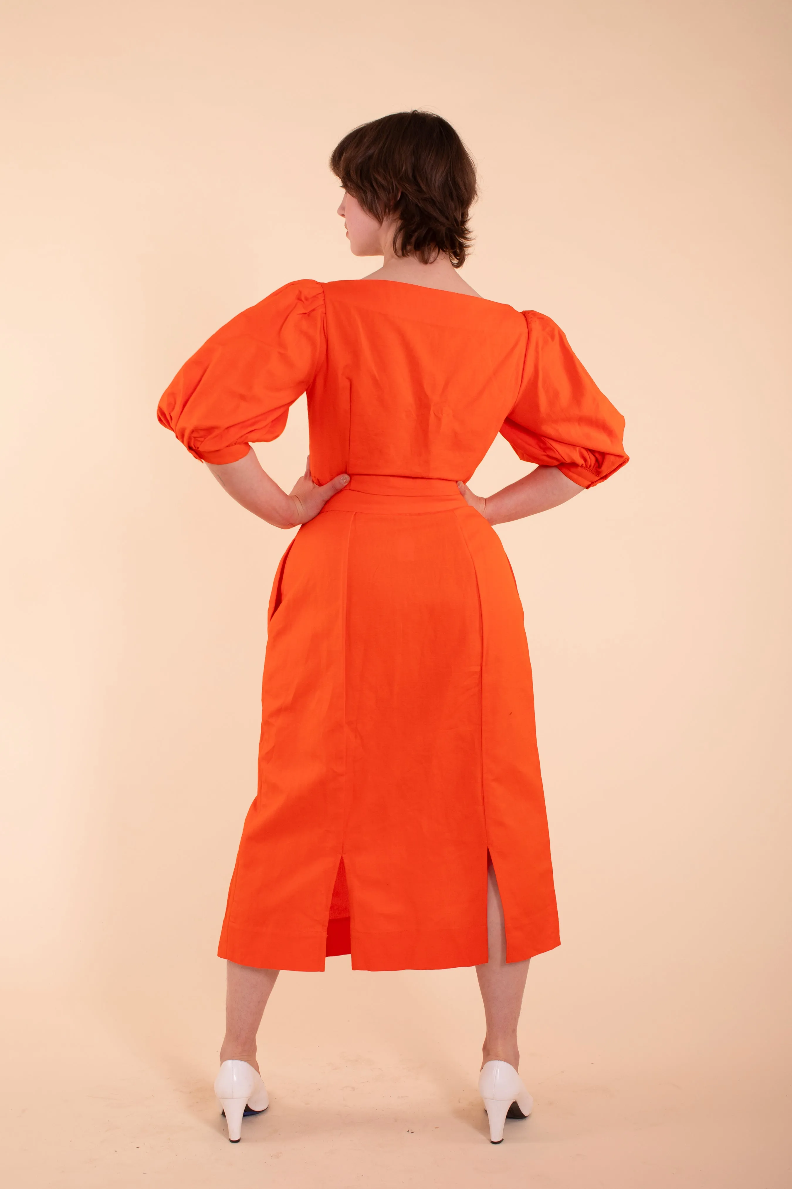 Emma Skirt - HKM - Poppy Linen - sold by Samantha Pleet product image thumbnail 3