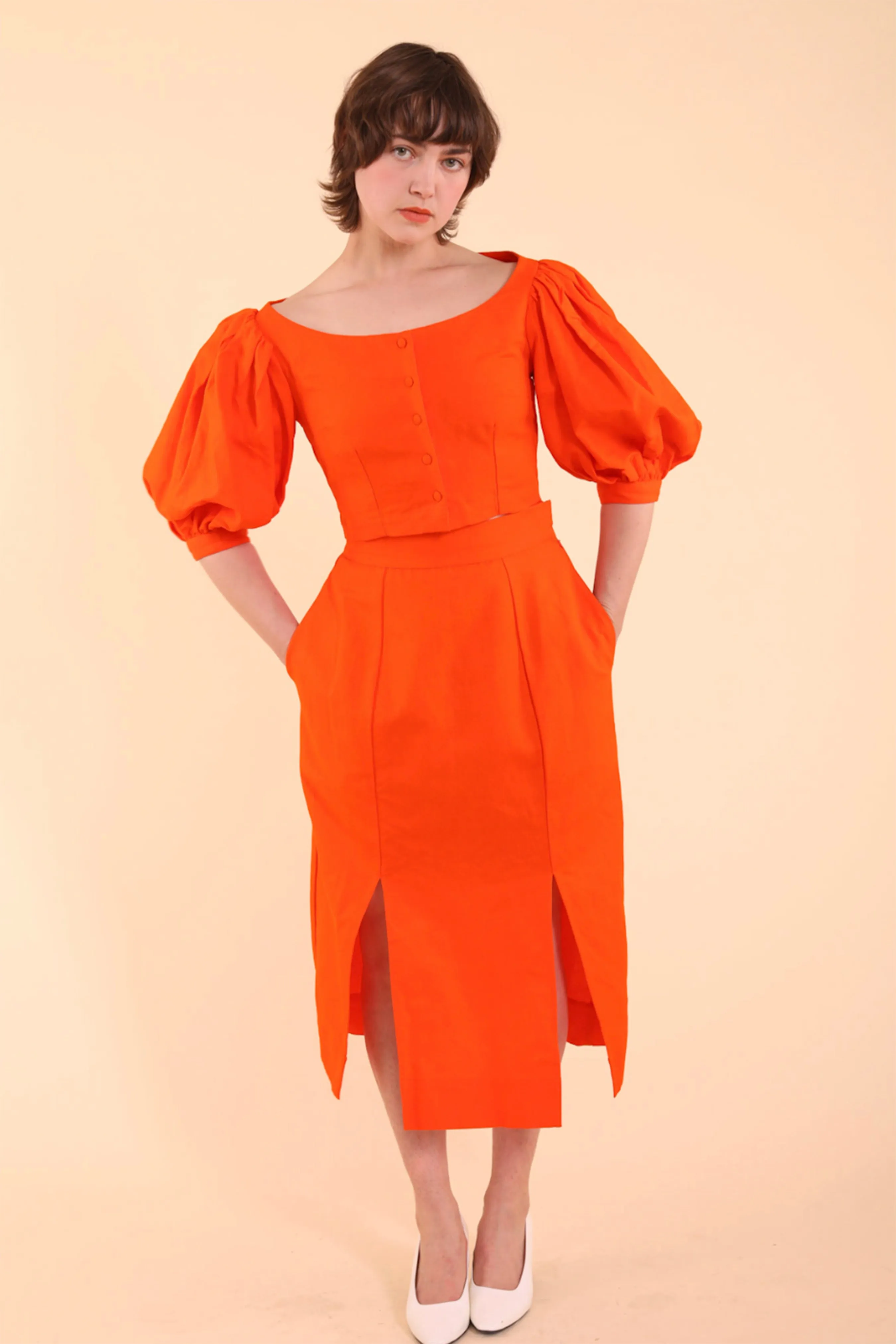 Emma Skirt - HKM - Poppy Linen - sold by Samantha Pleet product image thumbnail 5