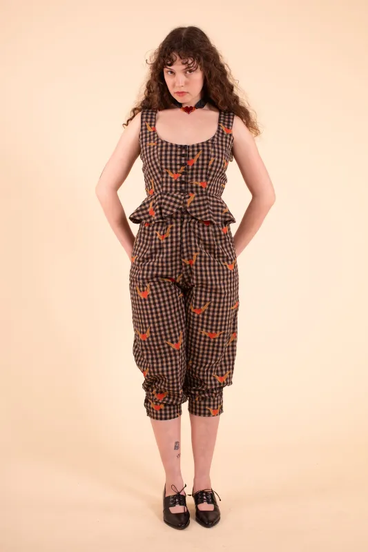 Bodleian Pants - Heartwing Embroidery sold by Samantha Pleet