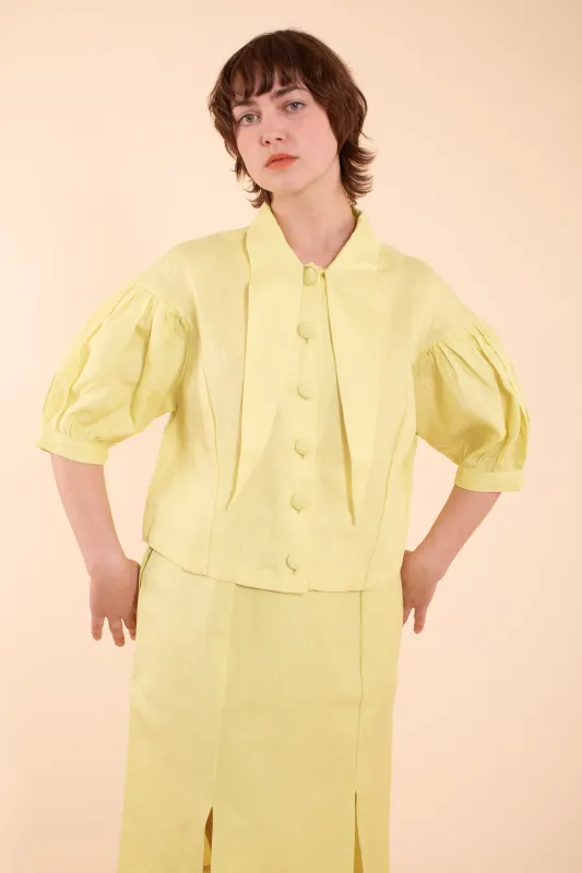 Knightley Blouse - HKM - Dew Linen made by Samantha Pleet