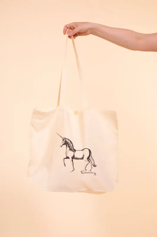 Unicorn Tote made by Samantha Pleet