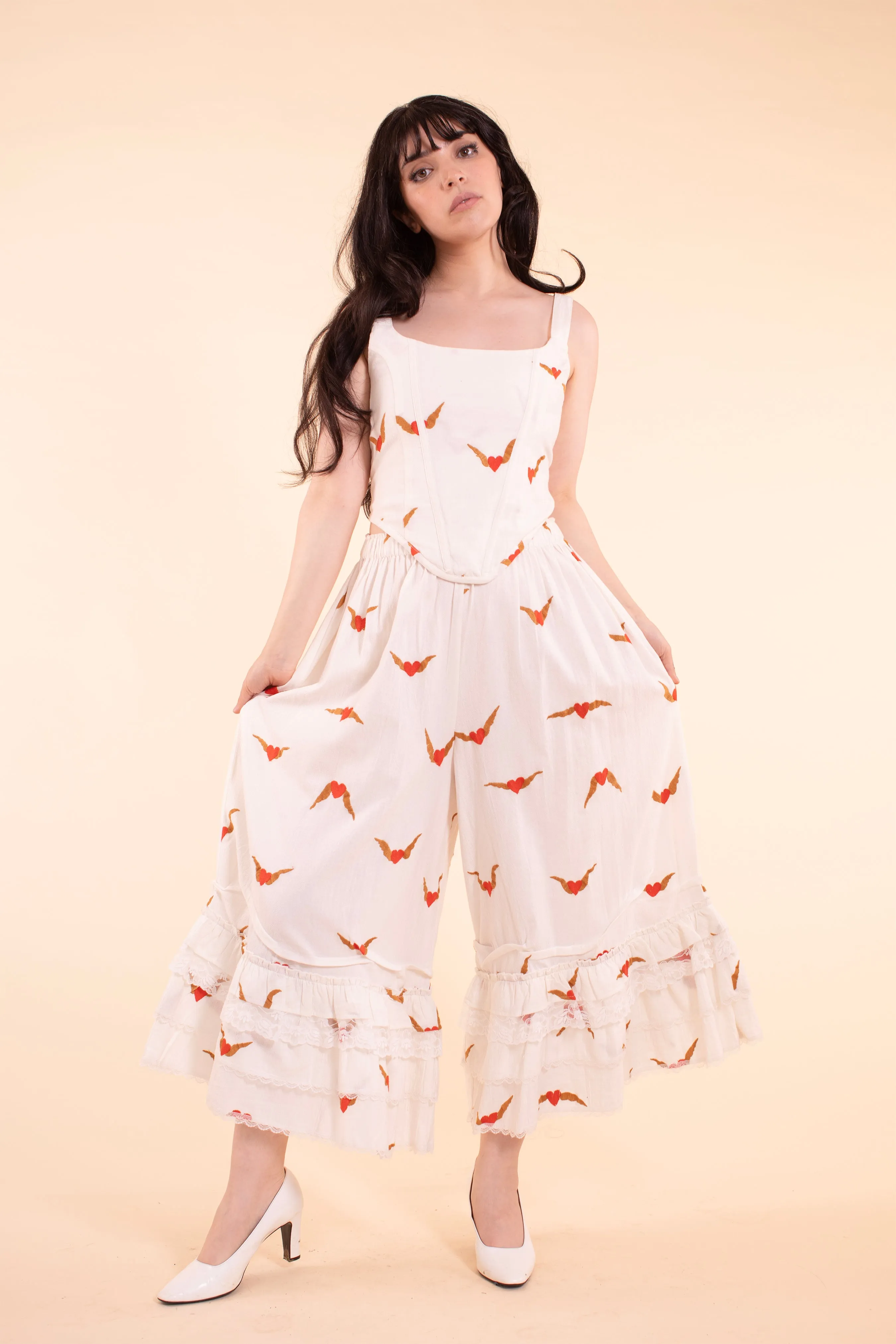 Romance Pants - Heartwing Embroidery sold by Samantha Pleet product image thumbnail 4