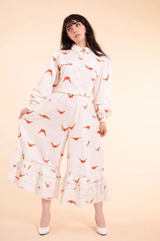 Romance Pants - Heartwing Embroidery sold by Samantha Pleet