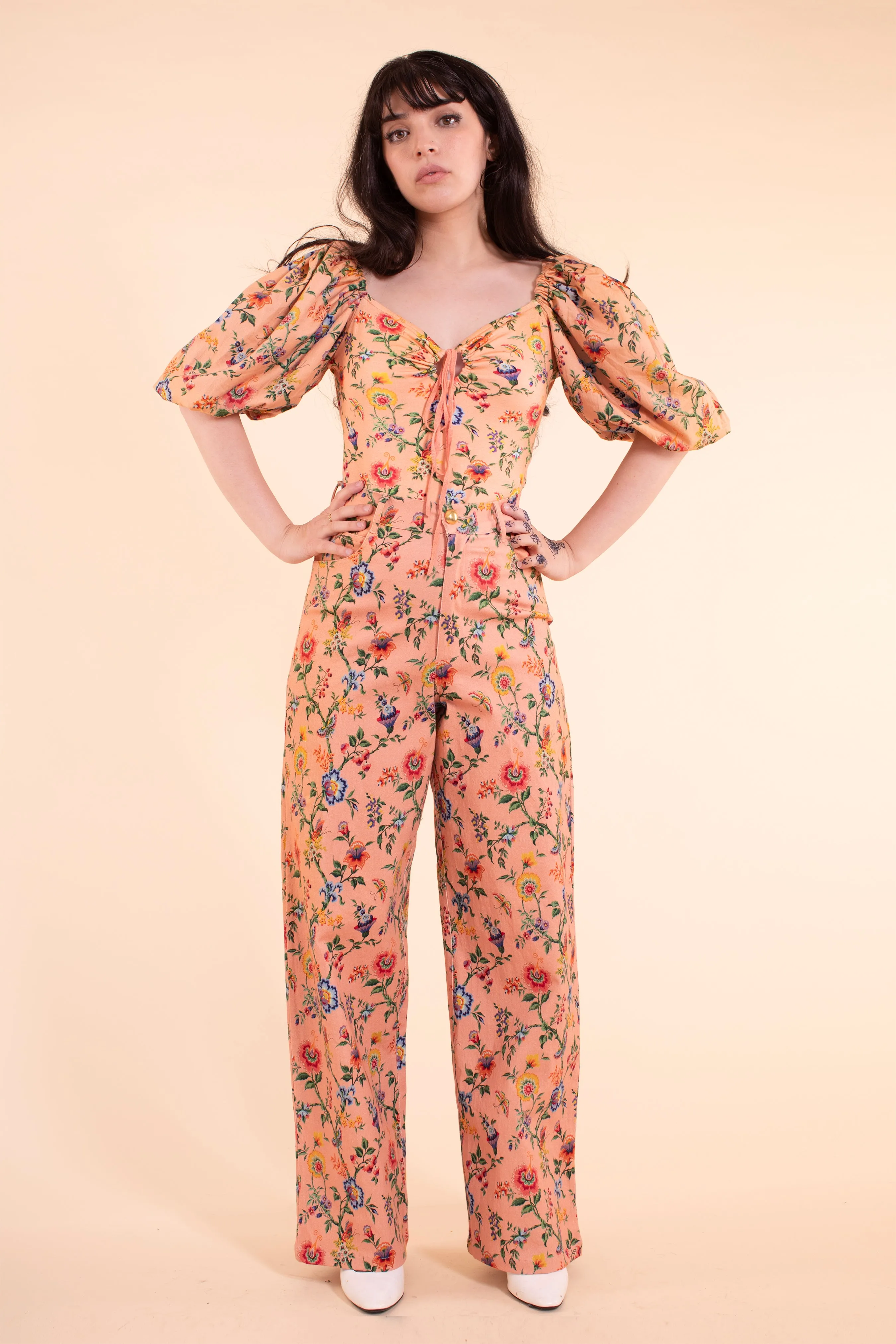 Guinevere Bodysuit - Pink Wallpaper sold by Samantha Pleet product image thumbnail 4