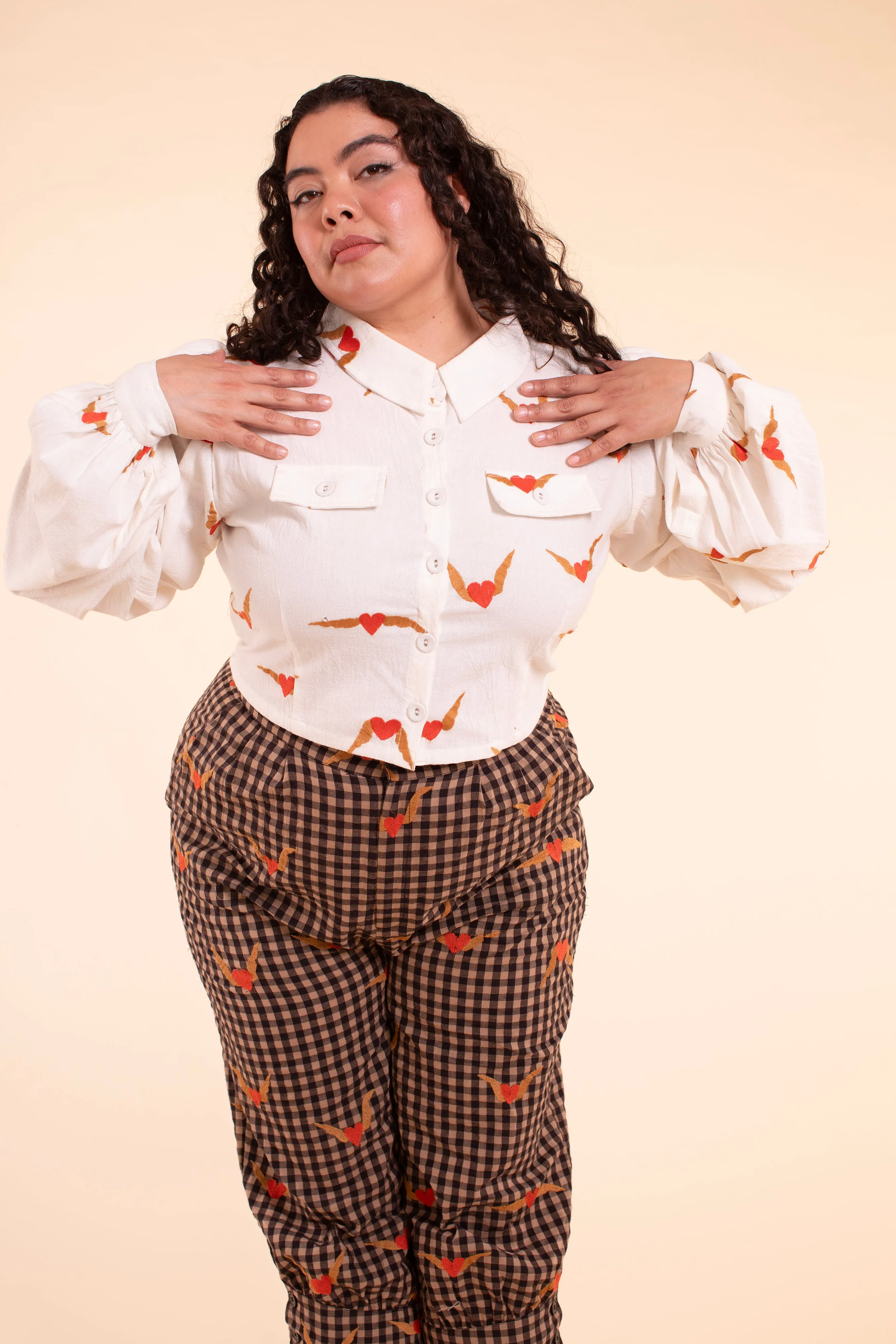 Bergamot Blouse - Heartwing Embroidery sold by Samantha Pleet product image thumbnail 4