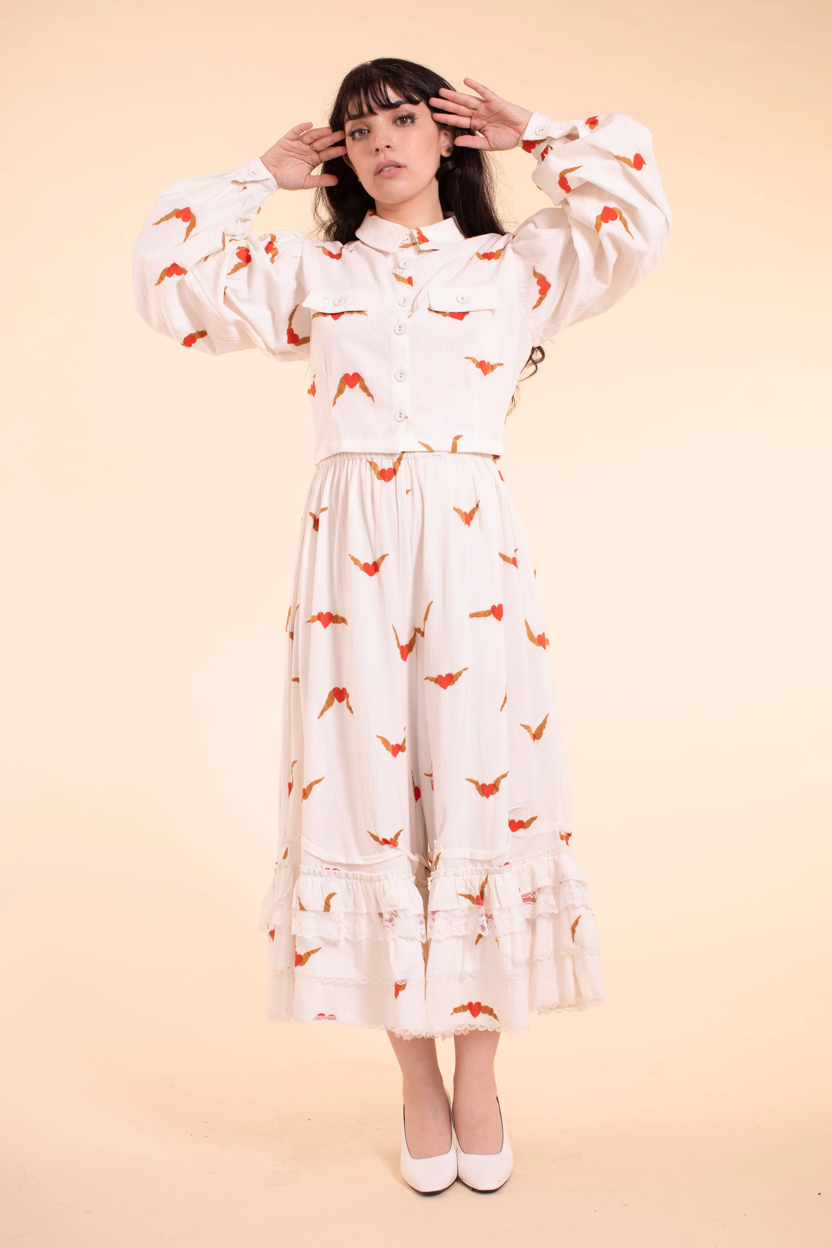 Bergamot Blouse - Heartwing Embroidery sold by Samantha Pleet