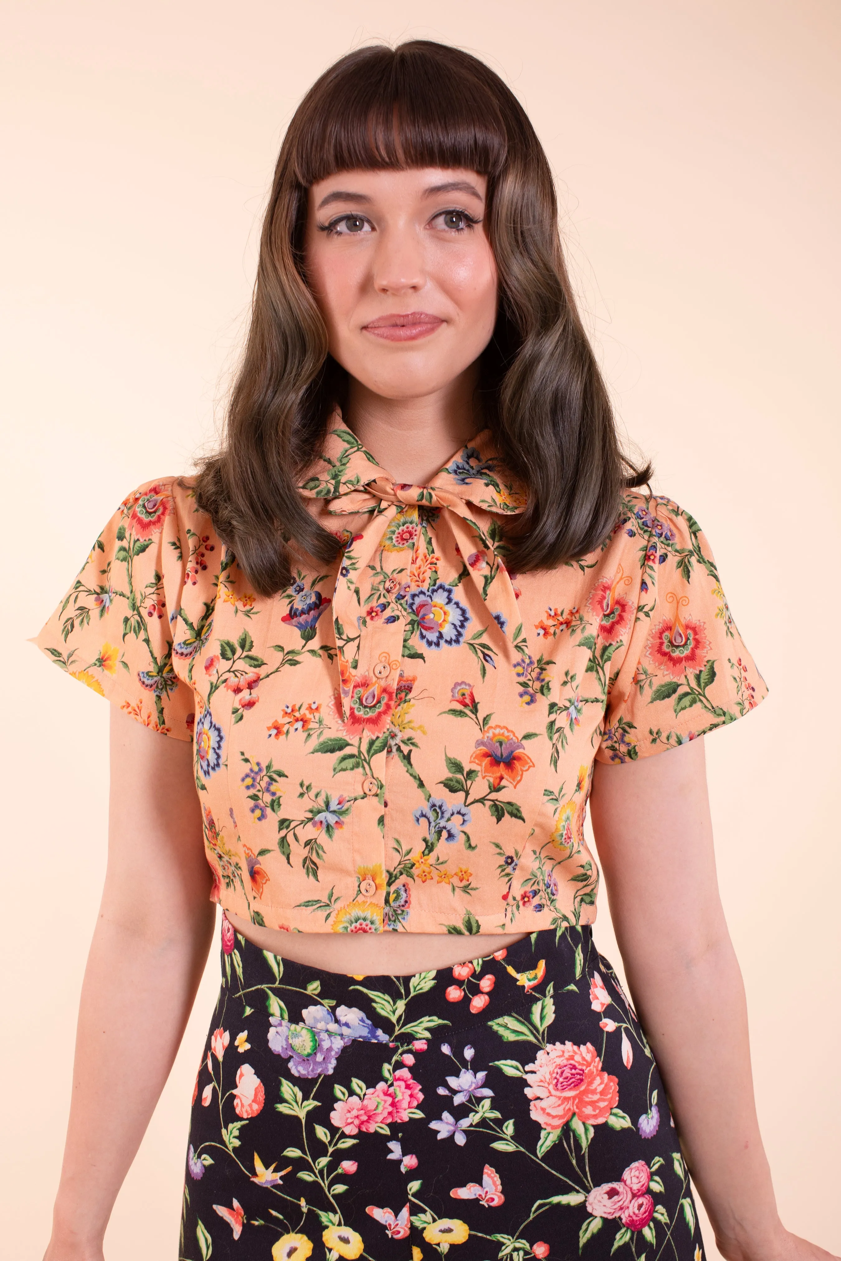 Scout Blouse - Pink Wallflower sold by Samantha Pleet product image thumbnail 2