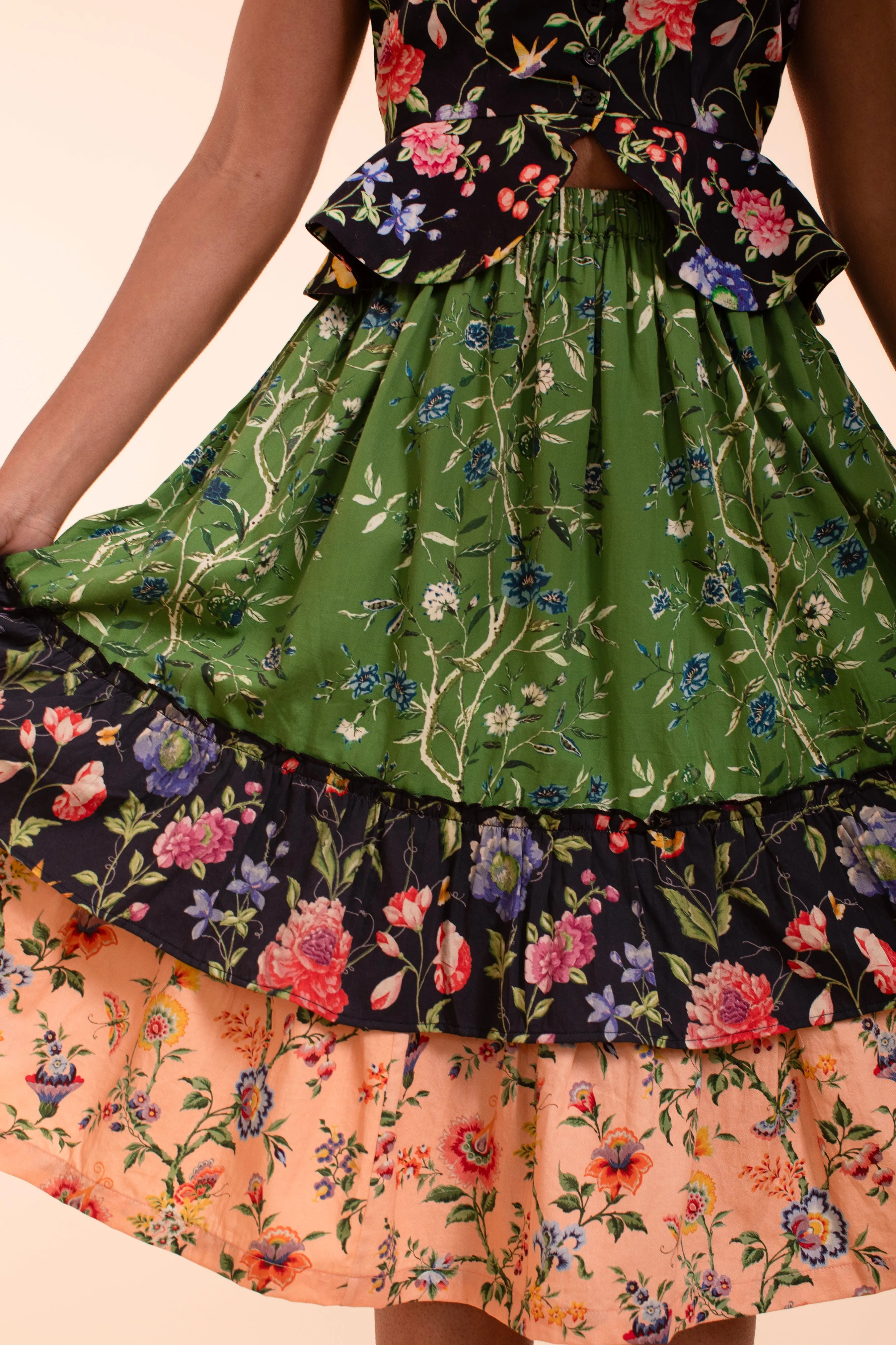 Sonnet Skirt - Wallpaper Prints sold by Samantha Pleet product image thumbnail 3
