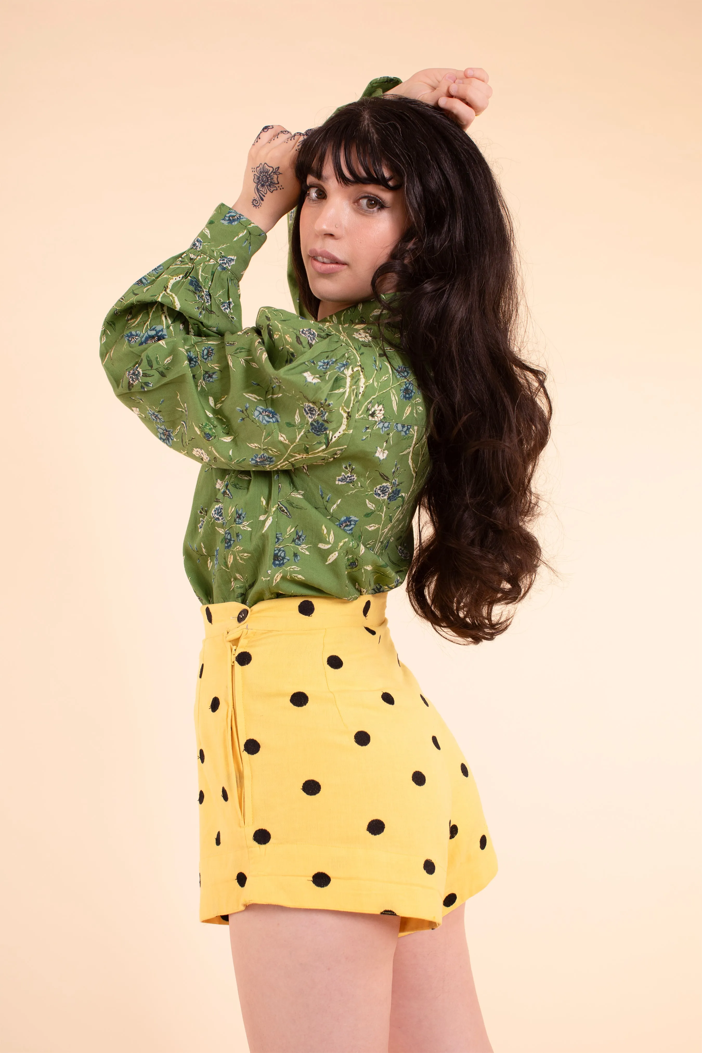 Noble Shorts - Buttercup Linen sold by Samantha Pleet product image thumbnail 2