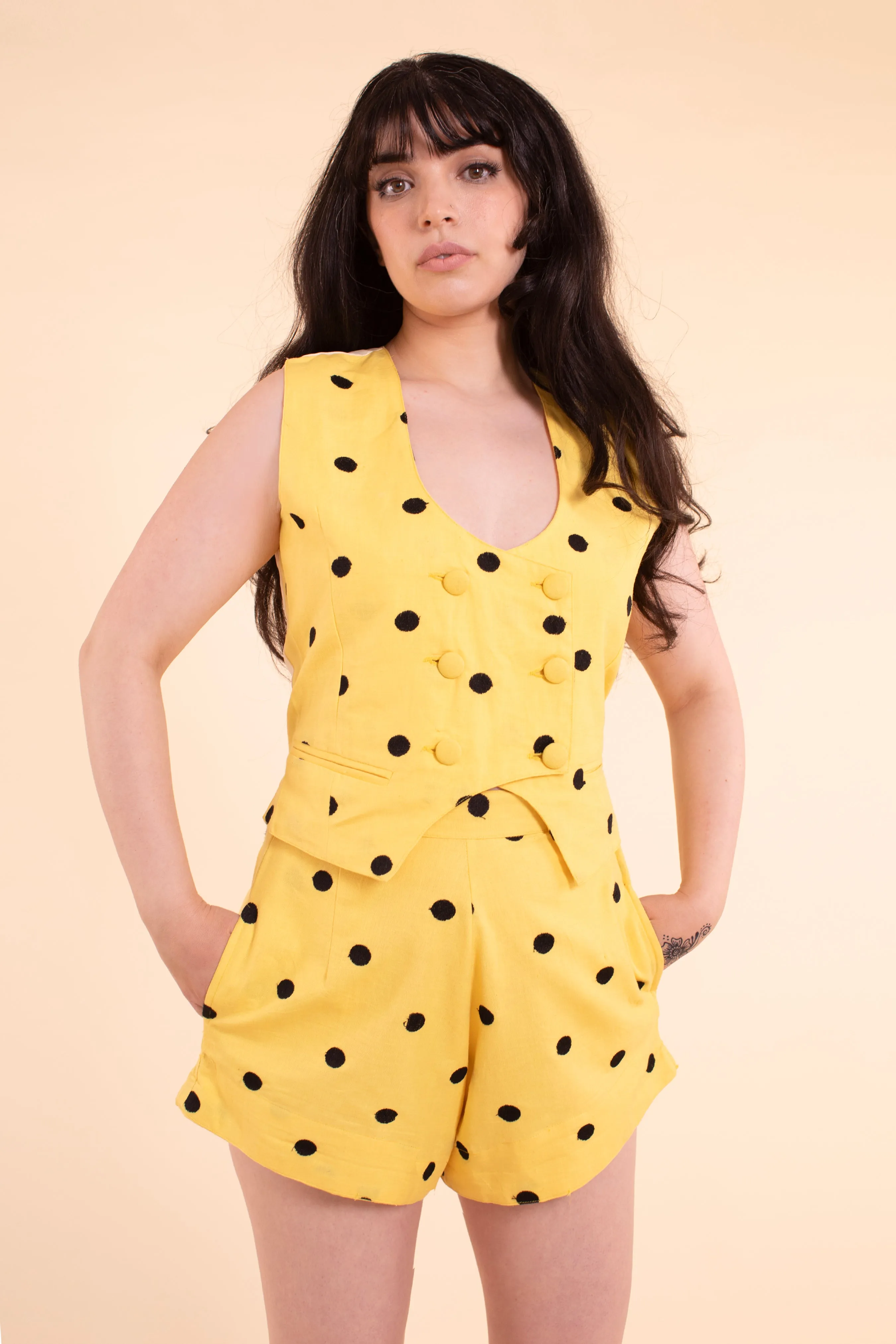 Noble Shorts - Buttercup Linen sold by Samantha Pleet