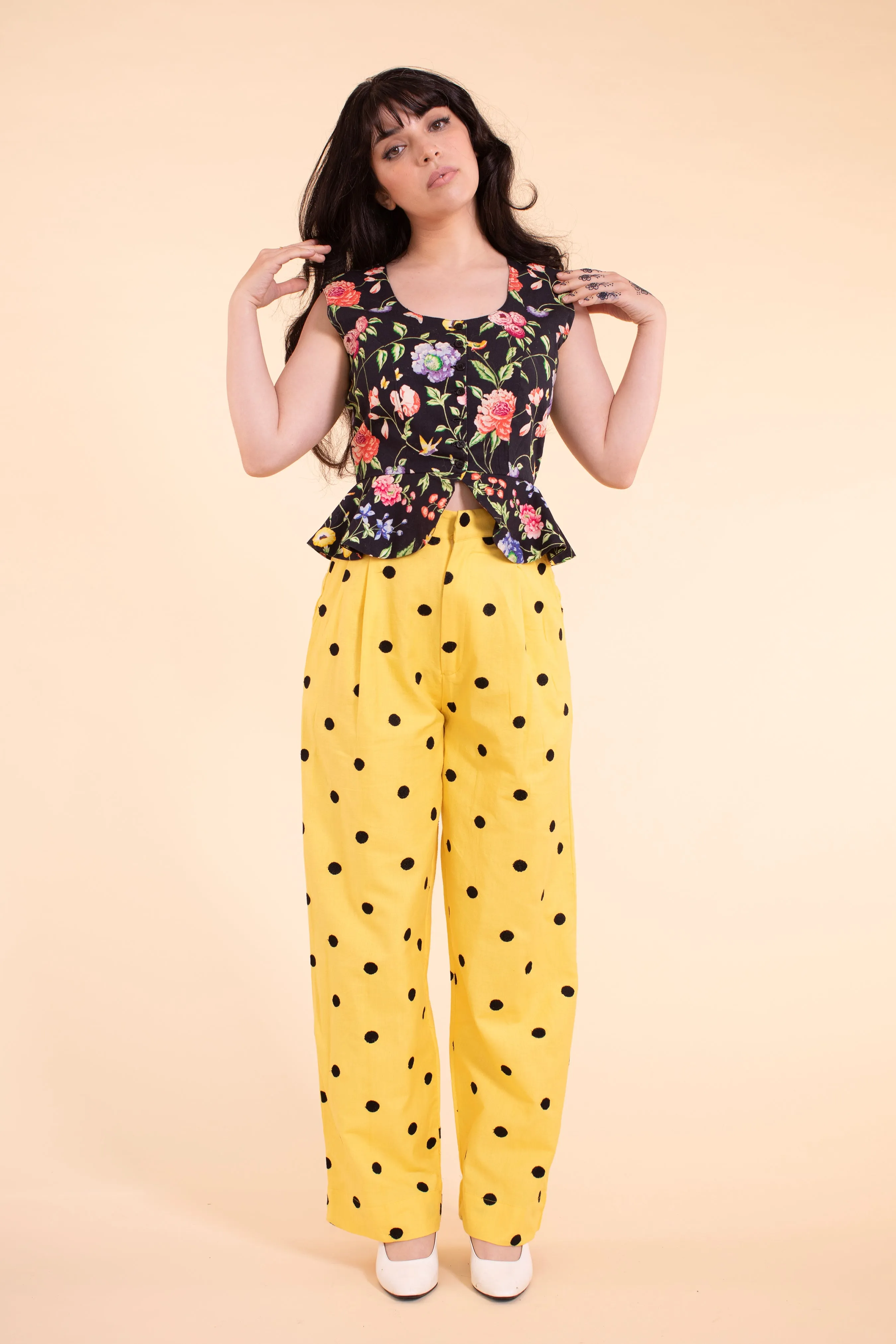 Noble Trouser - Buttercup Linen sold by Samantha Pleet product image thumbnail 2