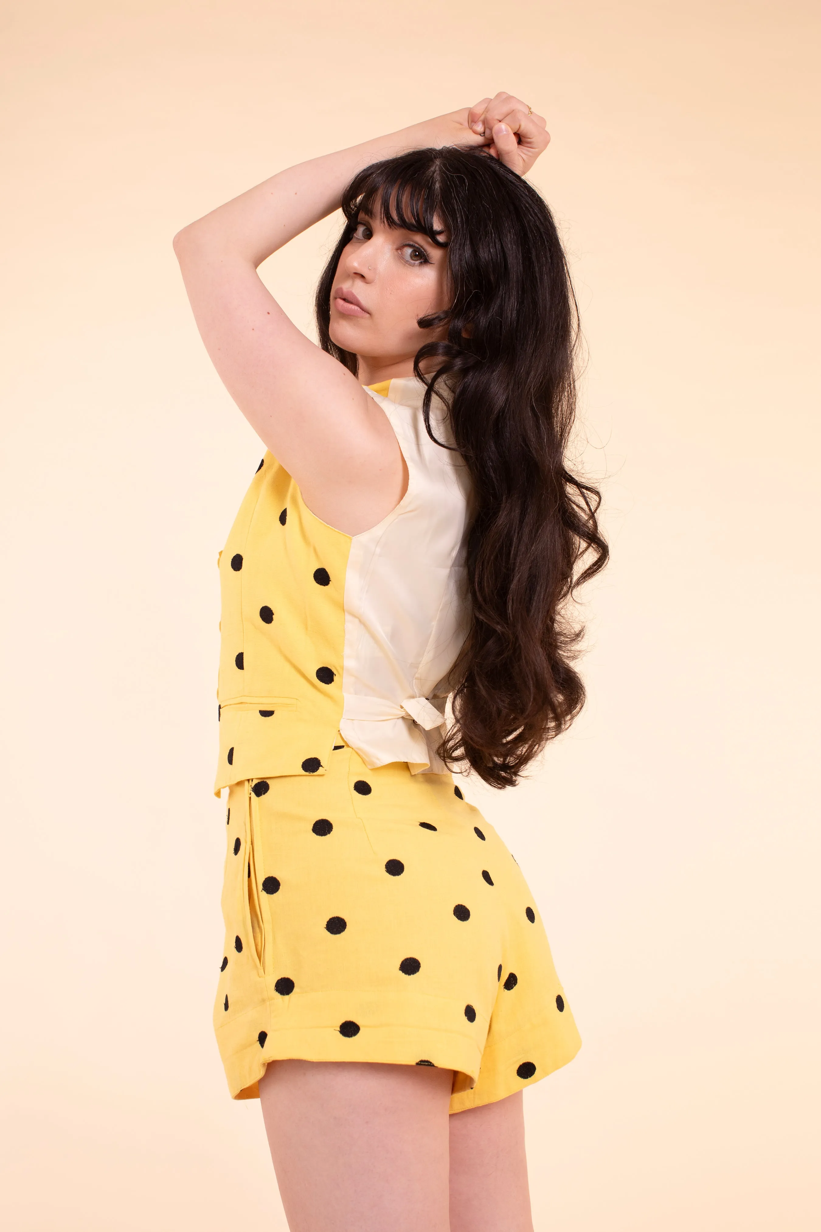 Noble Vest - Buttercup Linen sold by Samantha Pleet product image thumbnail 2