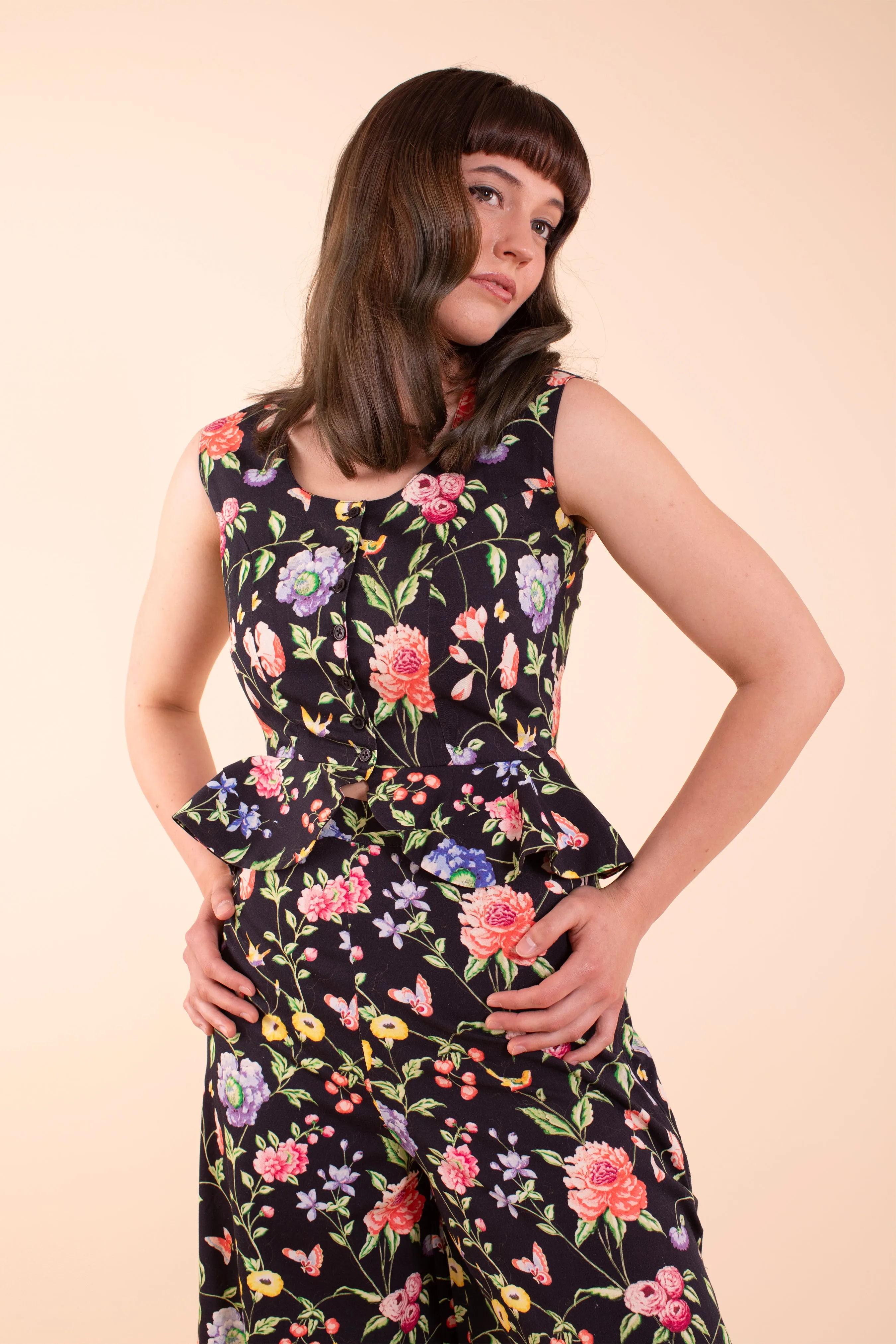 Sappho Vest - Black Wallpaper sold by Samantha Pleet product image thumbnail 5