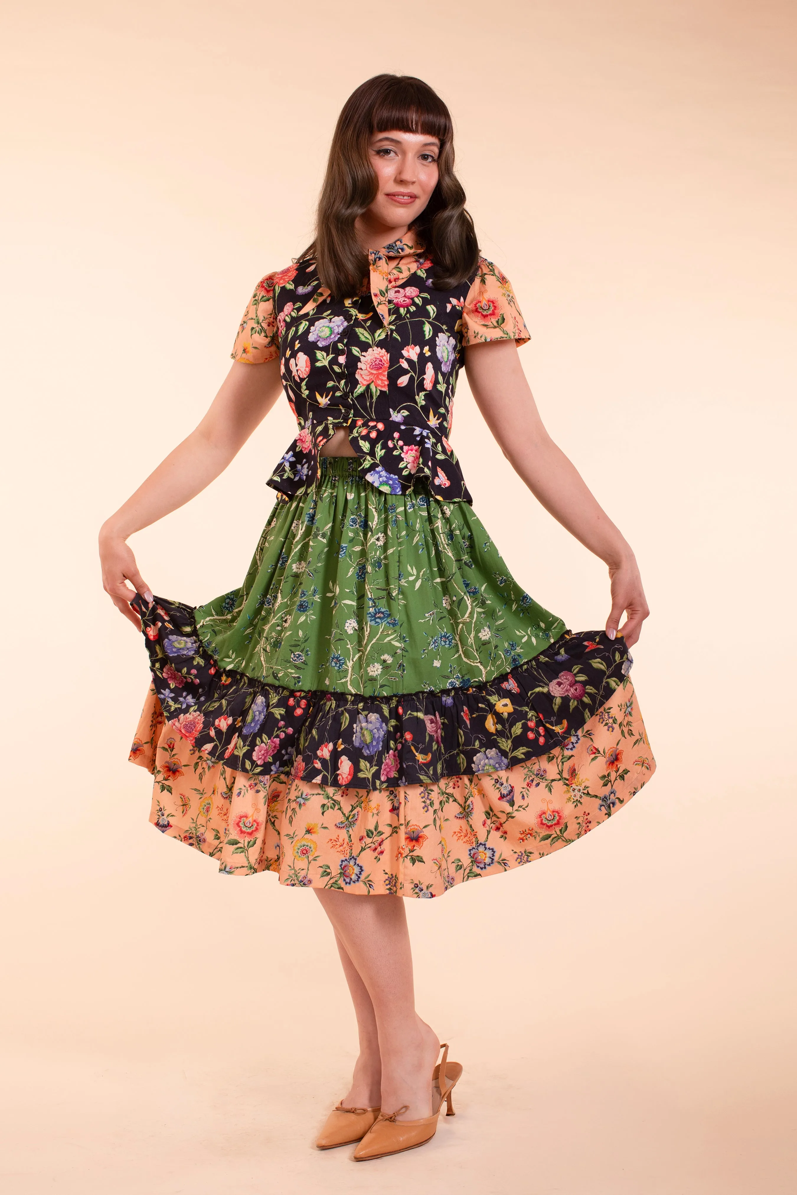 Sappho Vest - Black Wallpaper sold by Samantha Pleet product image thumbnail 4