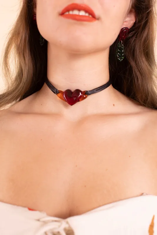Heartwing Choker made by Samantha Pleet