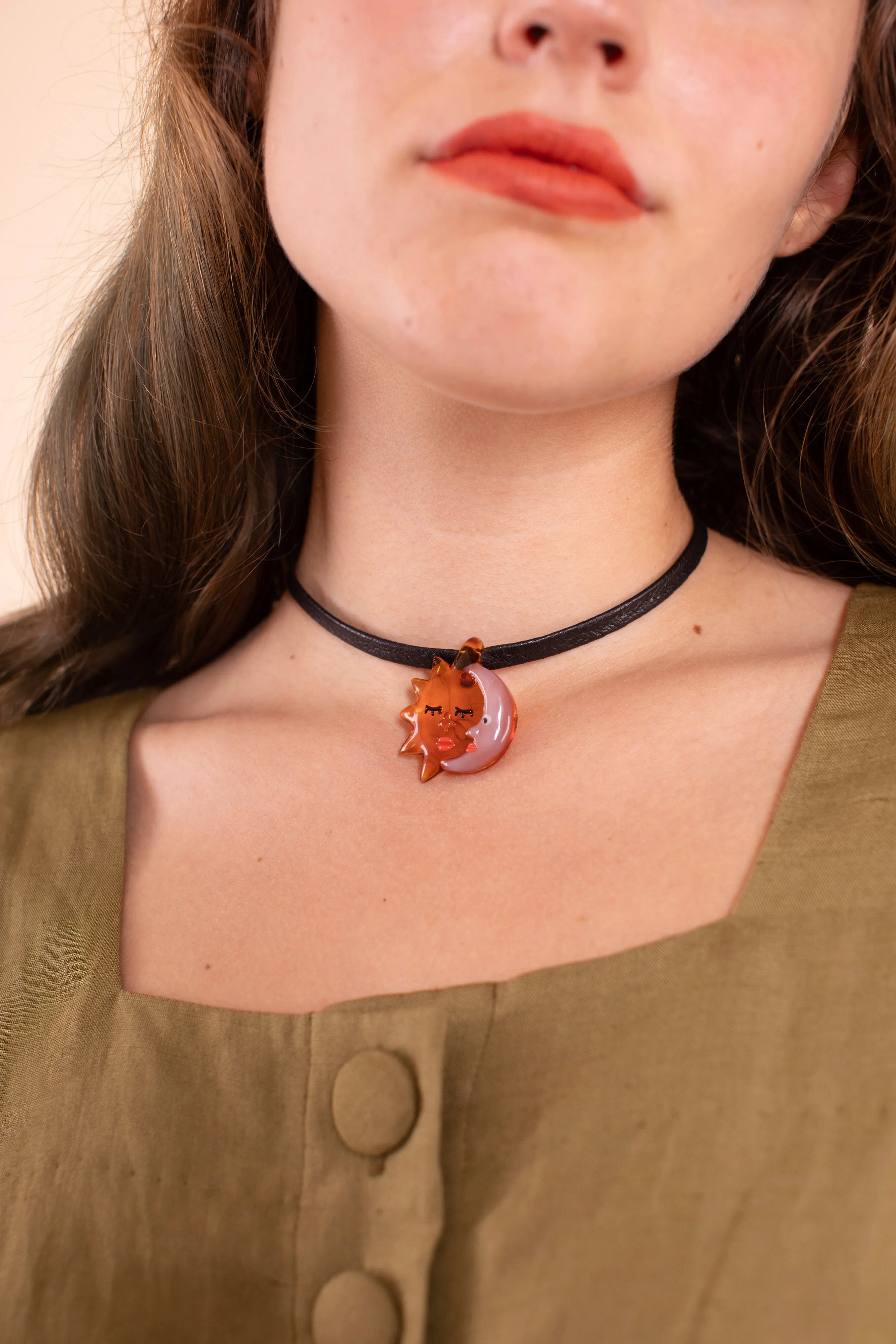Sun & Moon Choker sold by Samantha Pleet