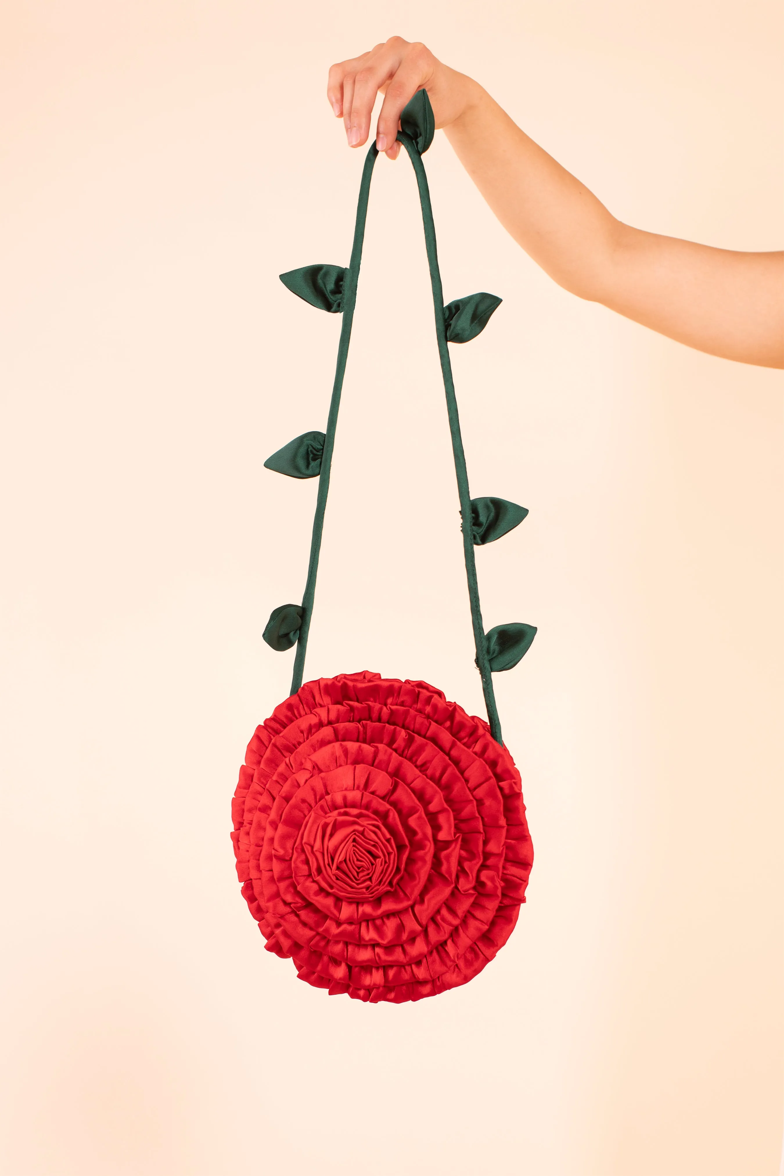 Rosebud Shoulder Bag - Red sold by Samantha Pleet