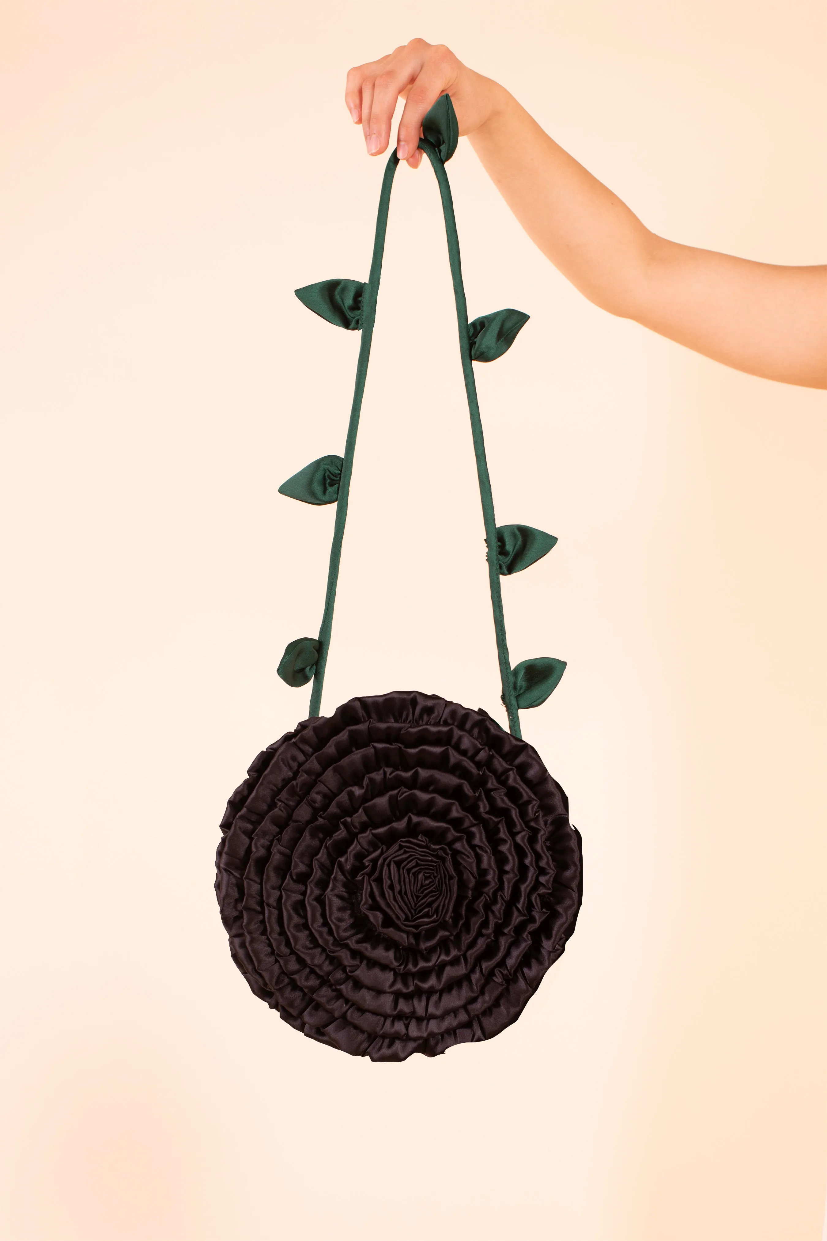 Rosebud Shoulder Bag - Black sold by Samantha Pleet