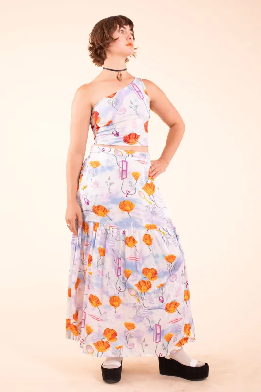 Freda Skirt - Super Bloom - Archive made by Samantha Pleet