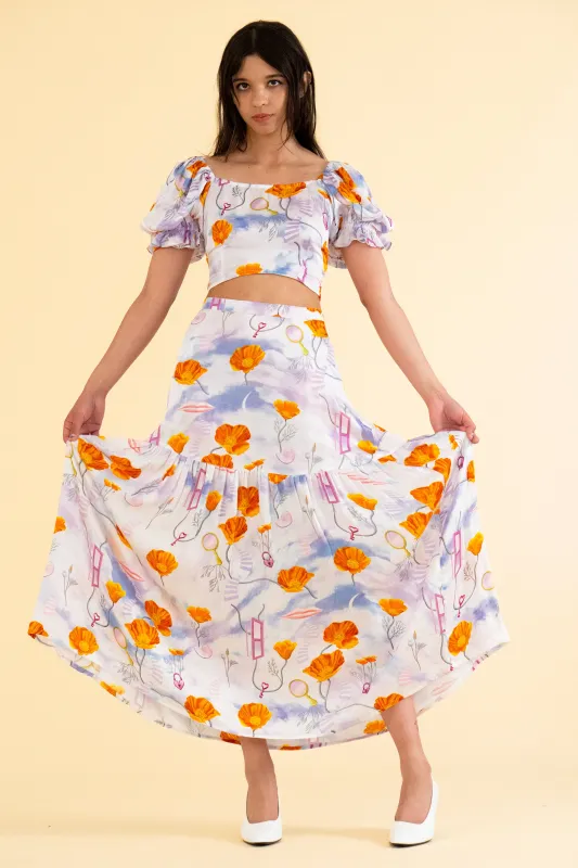 Freda Skirt - Super Bloom - Archive sold by Samantha Pleet
