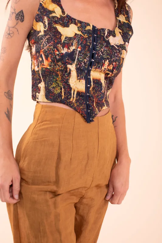 Tapestry Corset -  Midnight Tapestry PreOrder made by Samantha Pleet