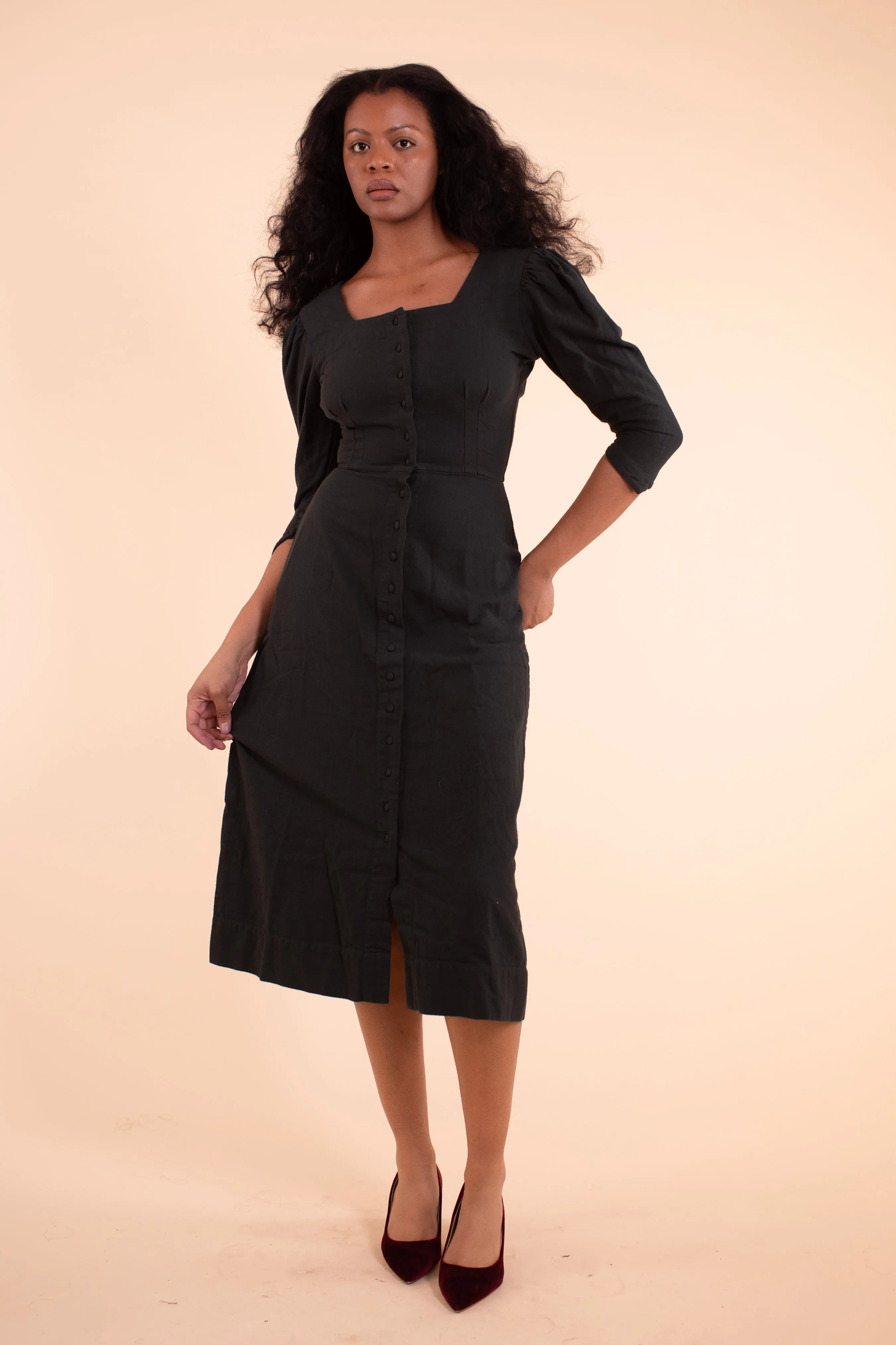 Adele Dress - HKM - Black sold by Samantha Pleet