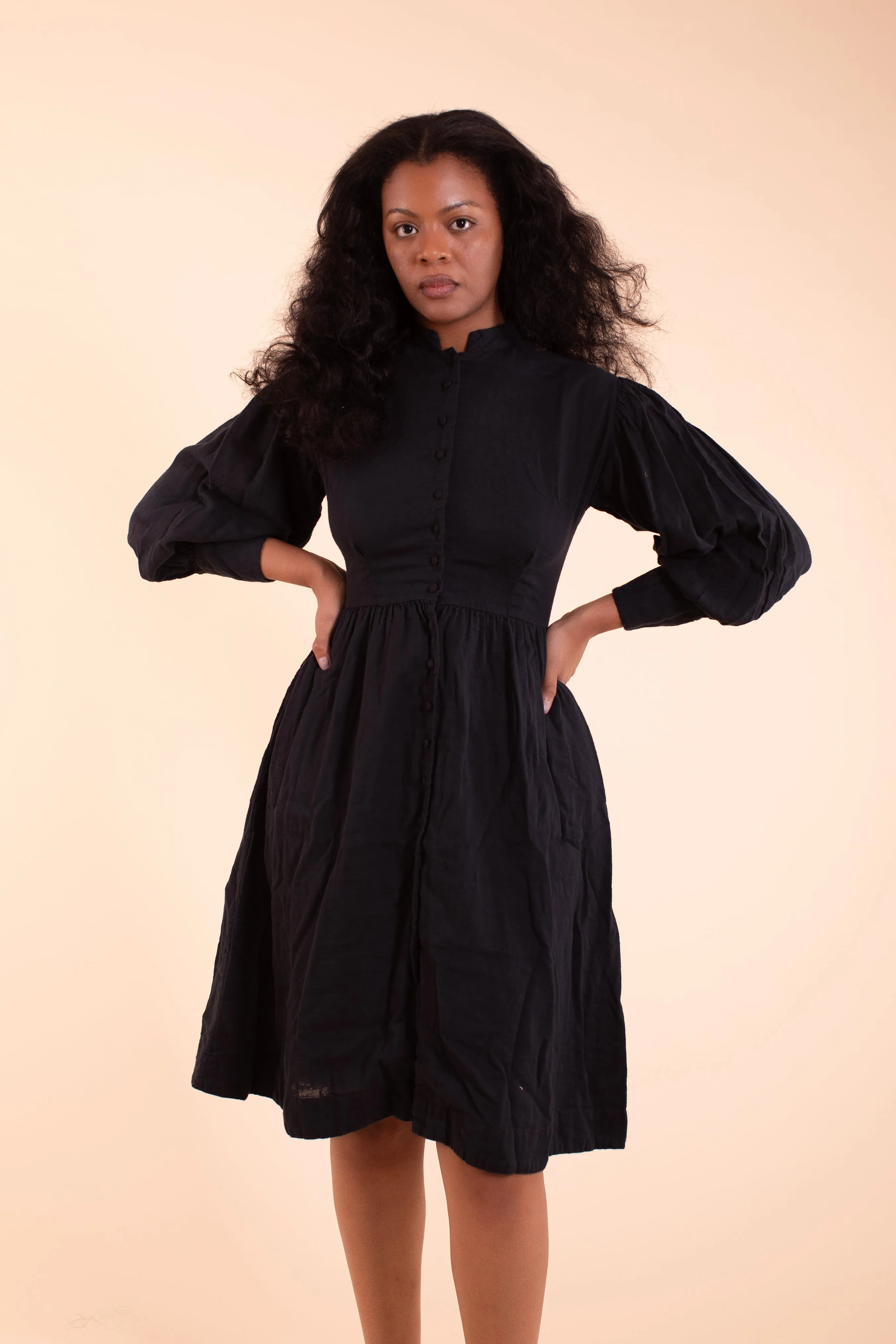 Helen Dress - HKM - Black sold by Samantha Pleet