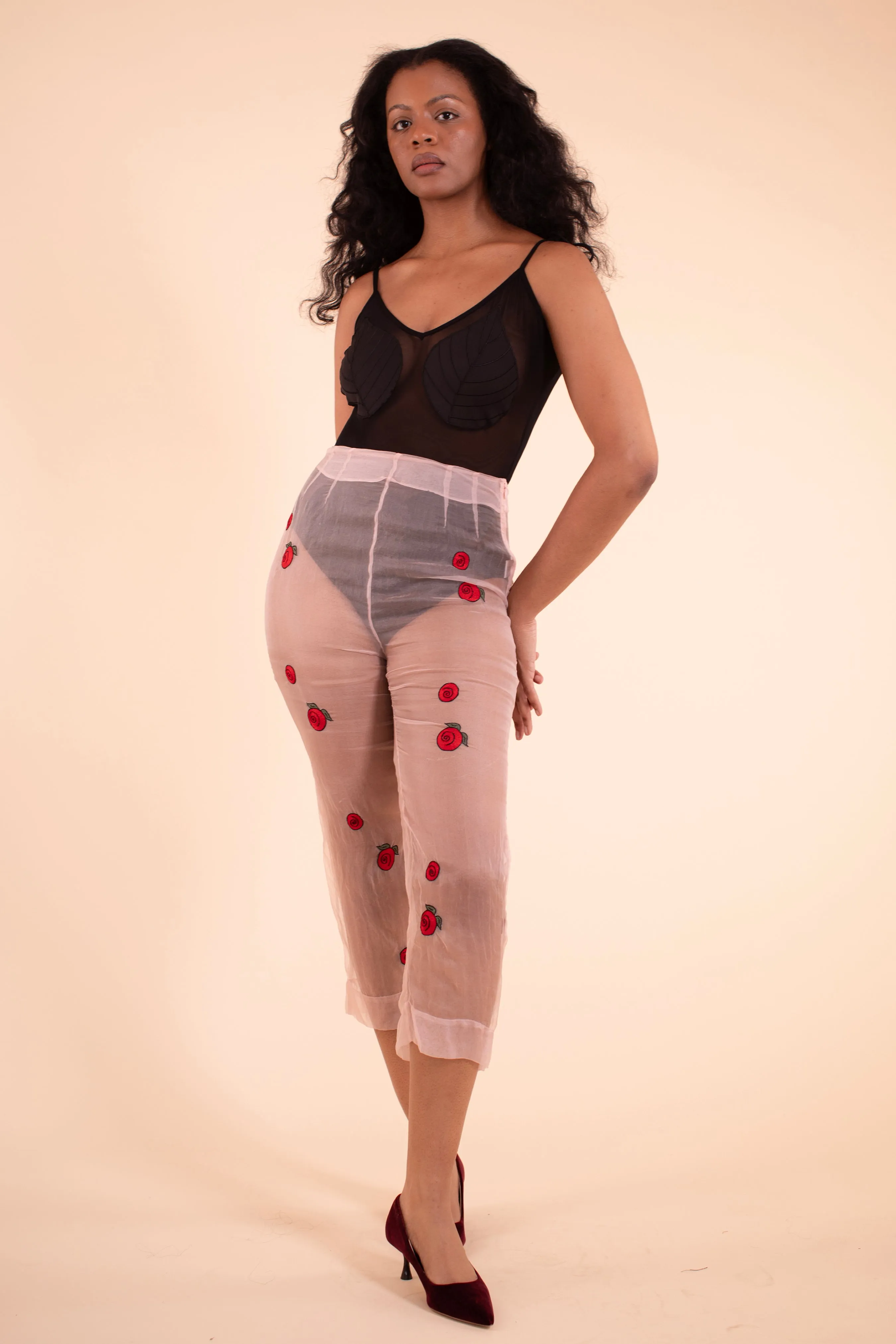 Weatherberry Pant - HKM - Rose Embroidery sold by Samantha Pleet