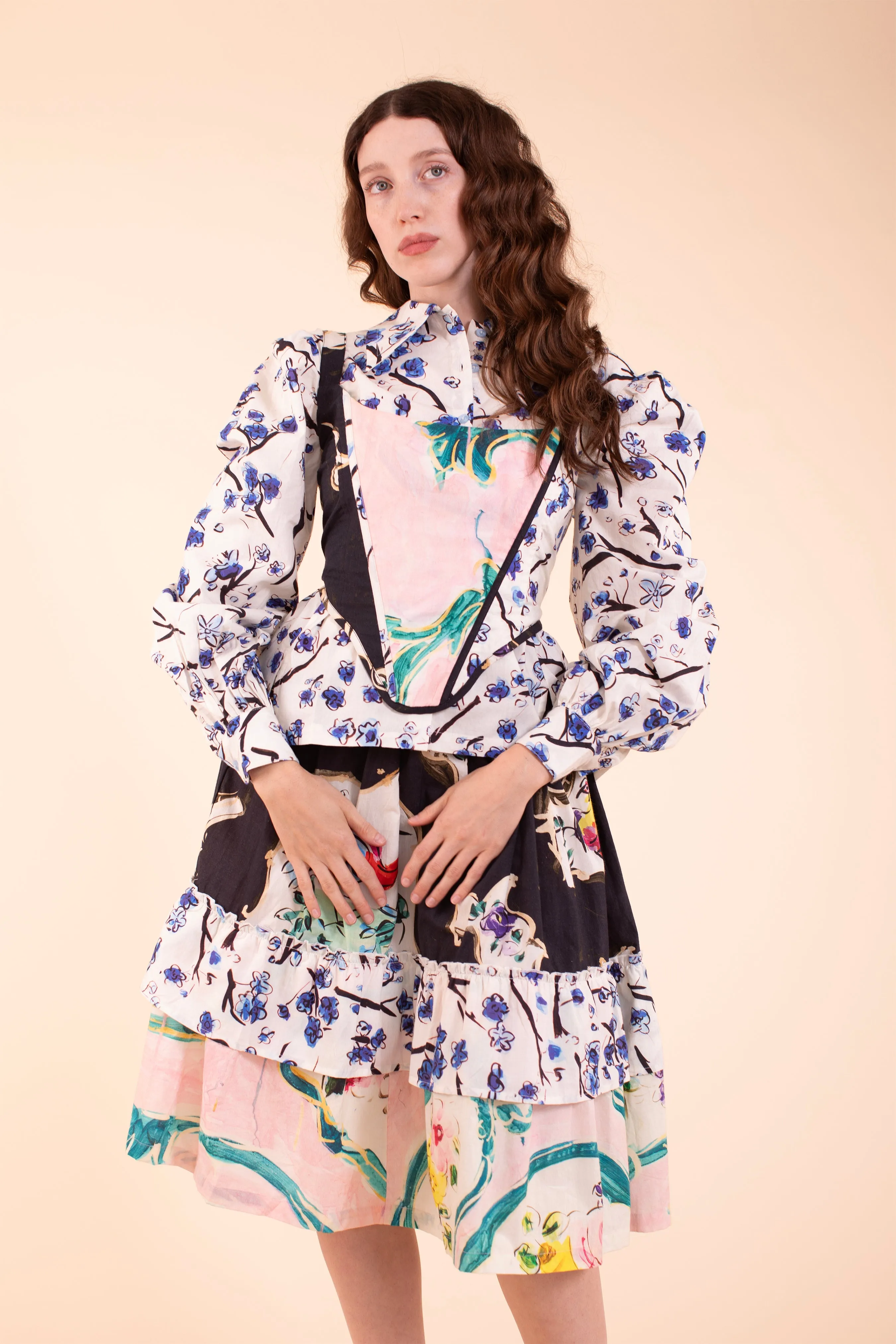 Enchantment Blouse - Blue Porcelain sold by Samantha Pleet product image thumbnail 4