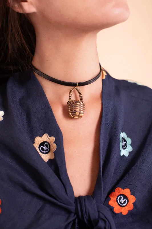 Basket Choker made by Samantha Pleet