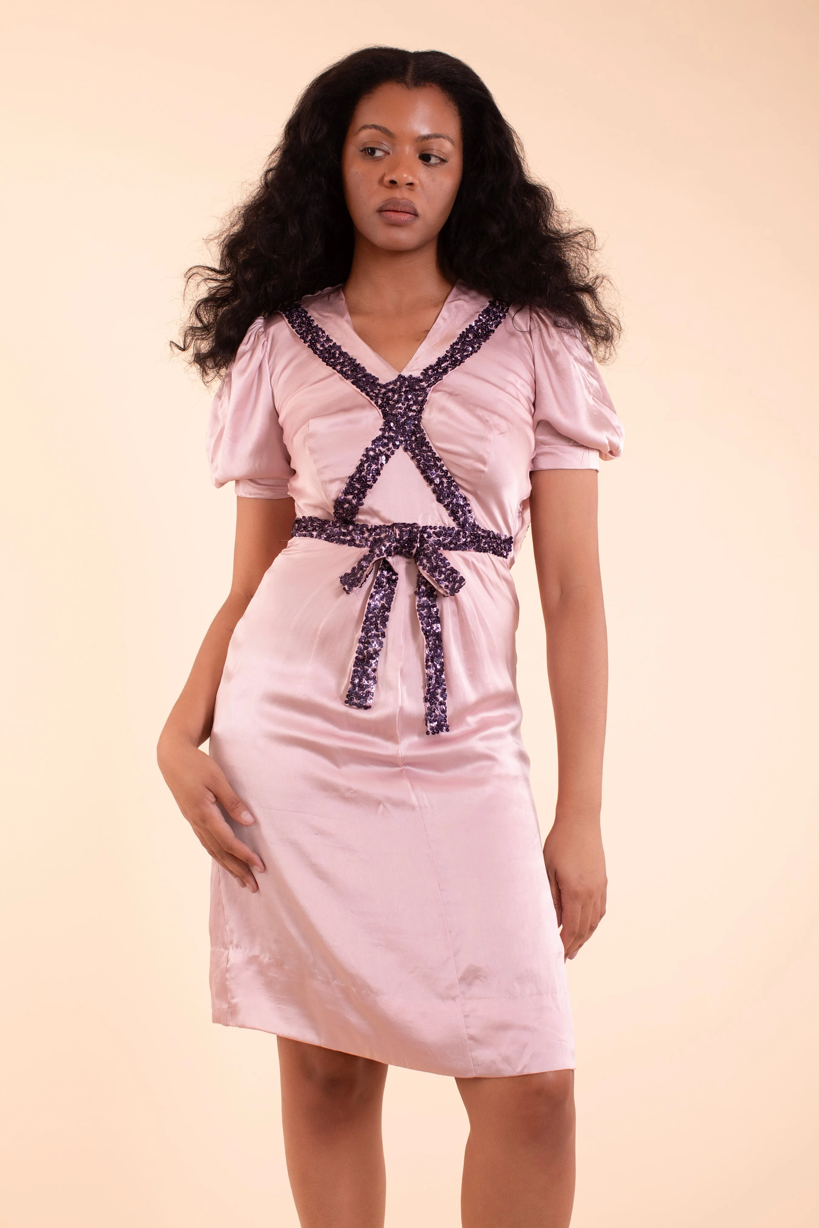 Incantation Dress - HKM - Lilac Silk sold by Samantha Pleet product image thumbnail 5