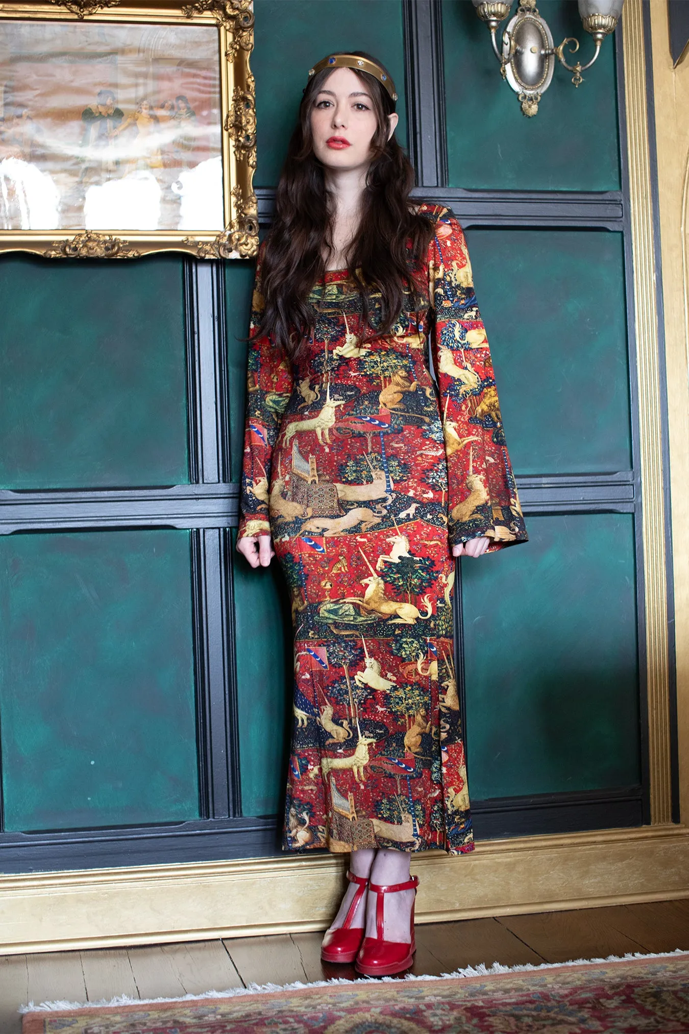 Belladonna Dress - Midnight Tapestry PreOrder sold by Samantha Pleet product image thumbnail 2