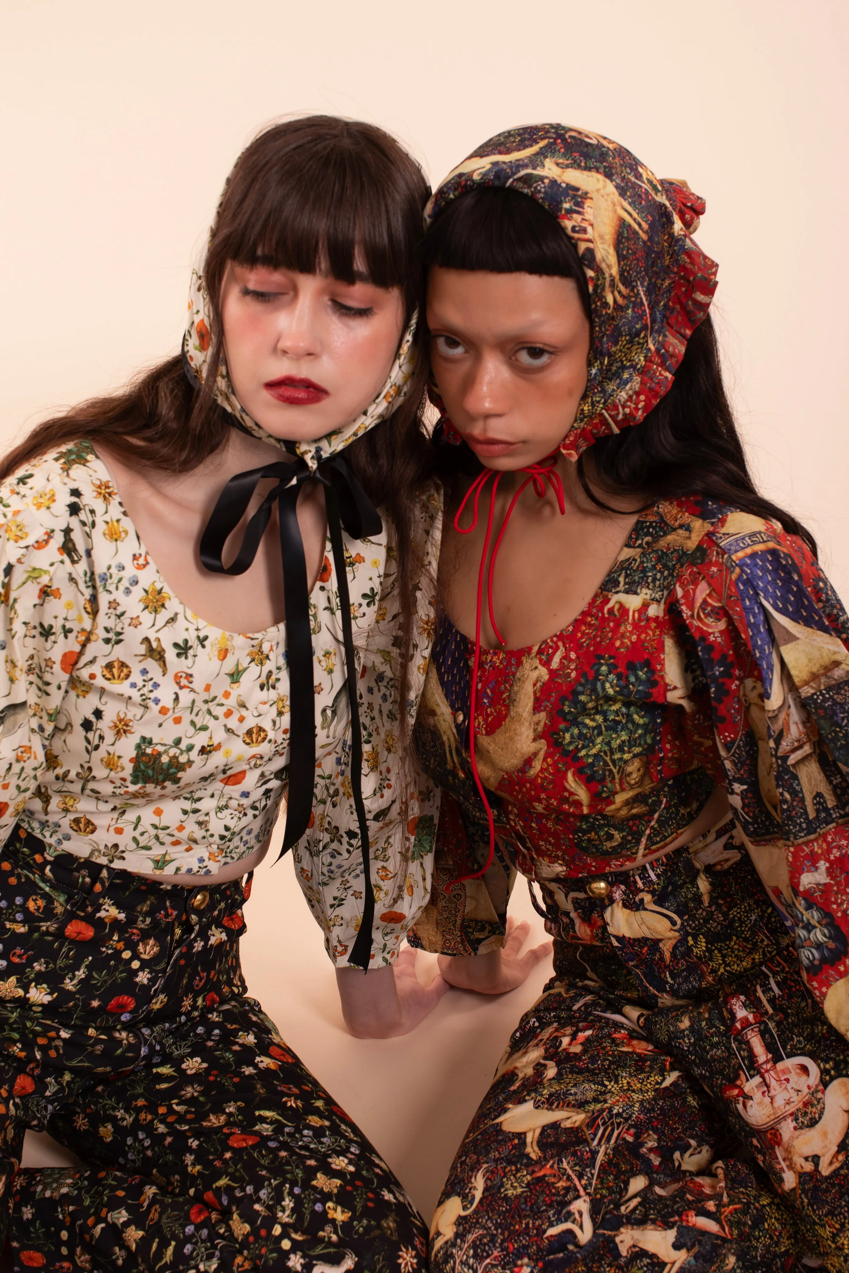 Kerchief Bonnet - Tapestry sold by Samantha Pleet