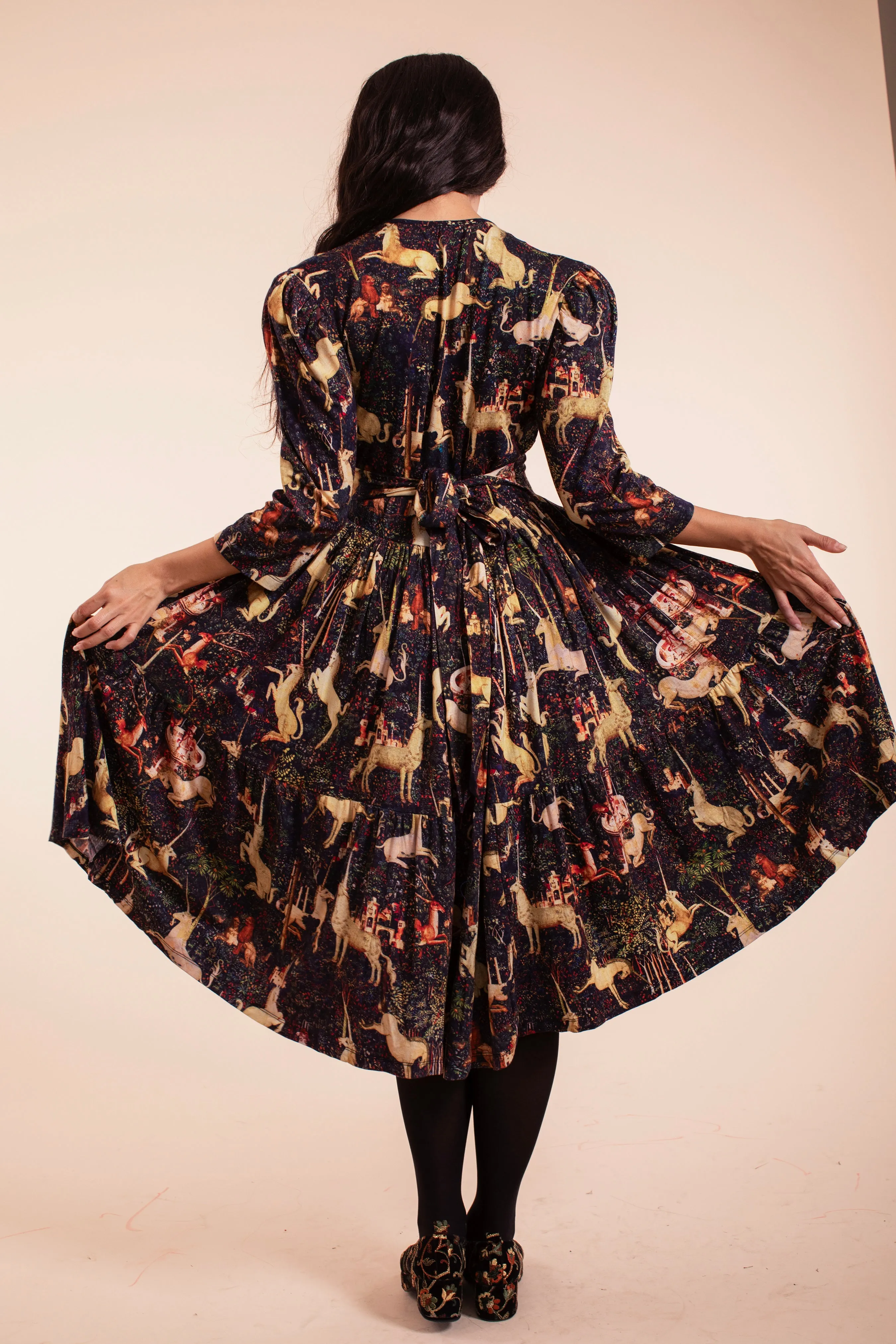 Venus Dress - Midnight Tapestry sold by Samantha Pleet product image thumbnail 4