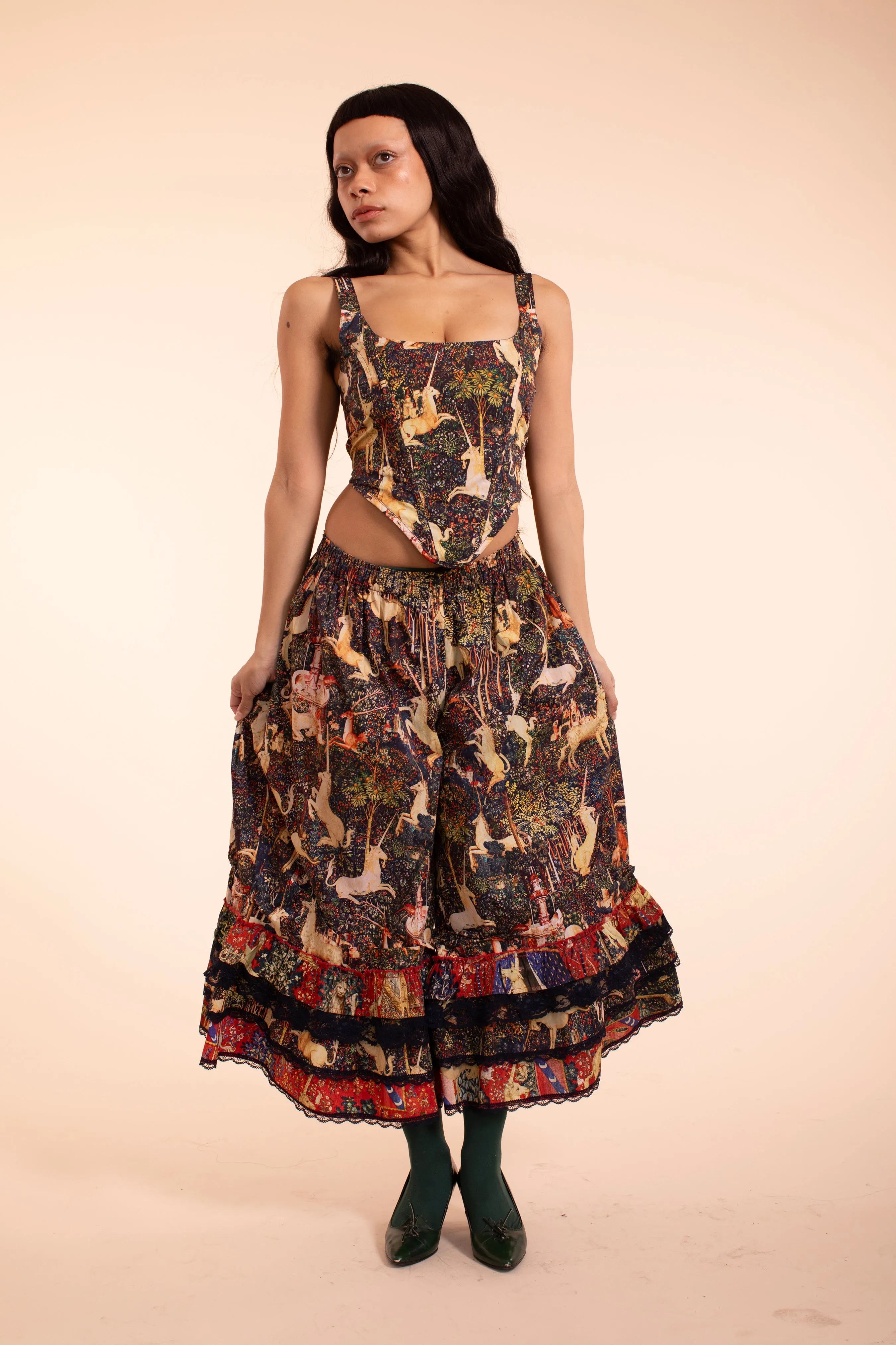 Muse Corset - Midnight Tapestry sold by Samantha Pleet product image thumbnail 5