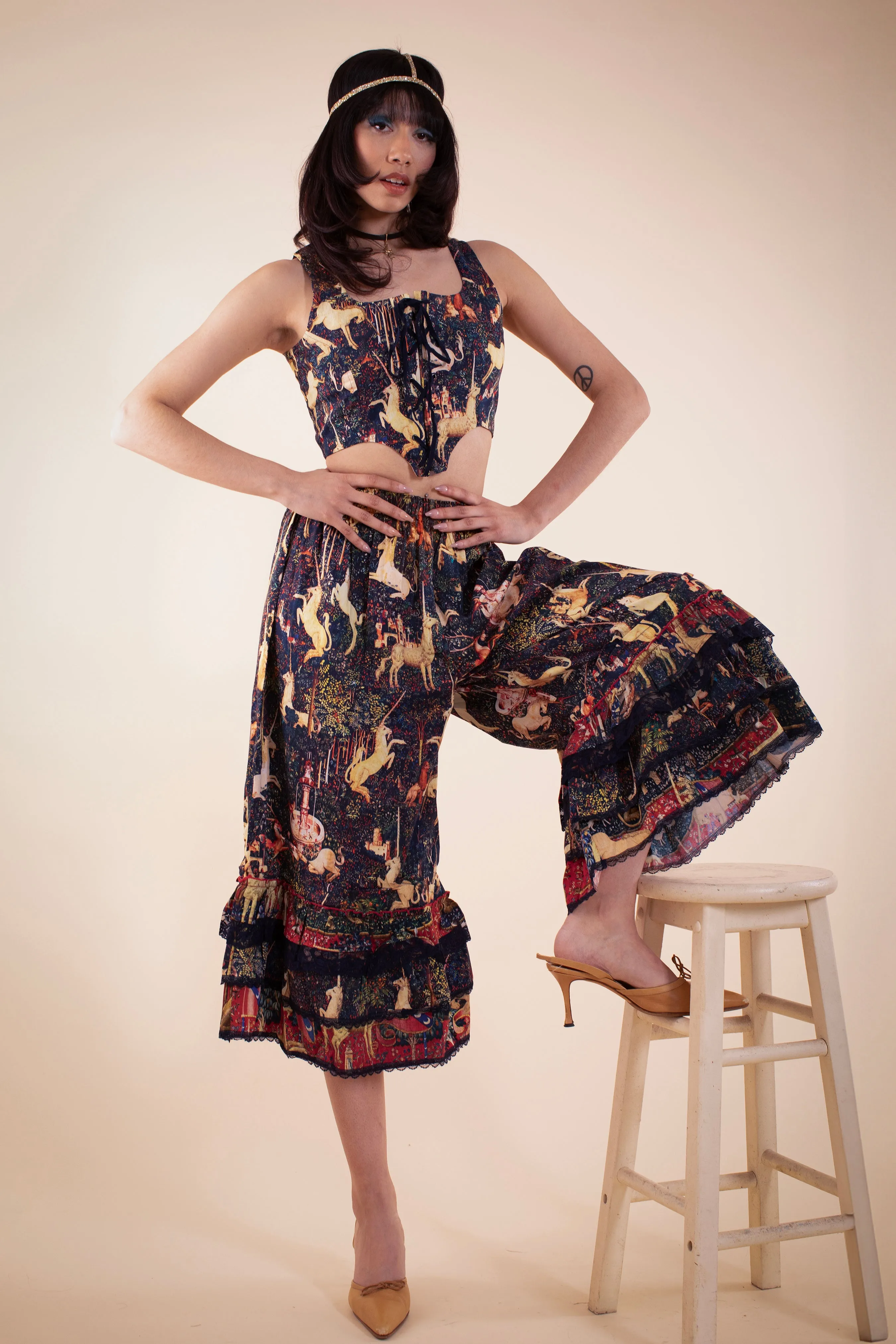 Romance Pants - Midnight Tapestry sold by Samantha Pleet product image thumbnail 4