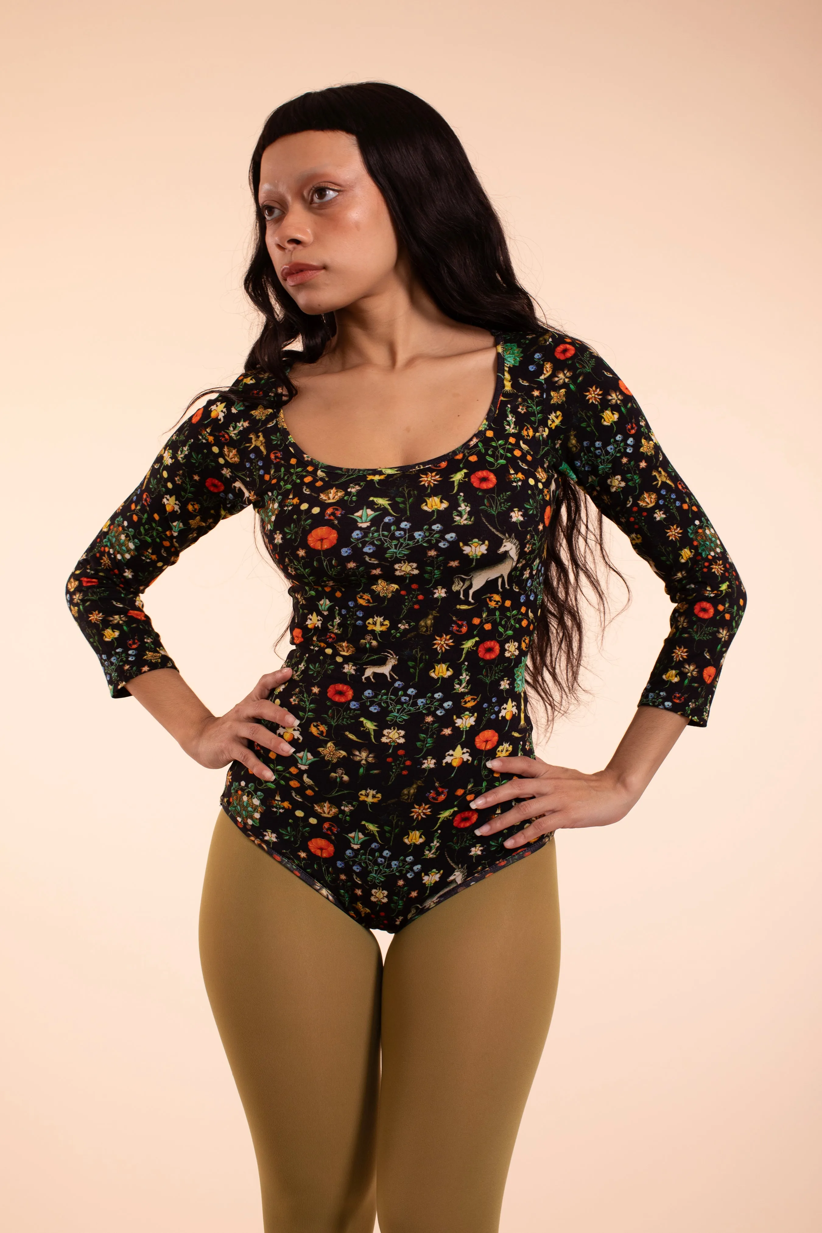 Primrose Leotard - Black Illuminated sold by Samantha Pleet product image thumbnail 4