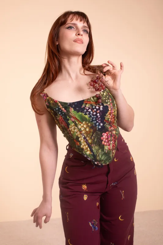 Muse Corset - Grenache made by Samantha Pleet