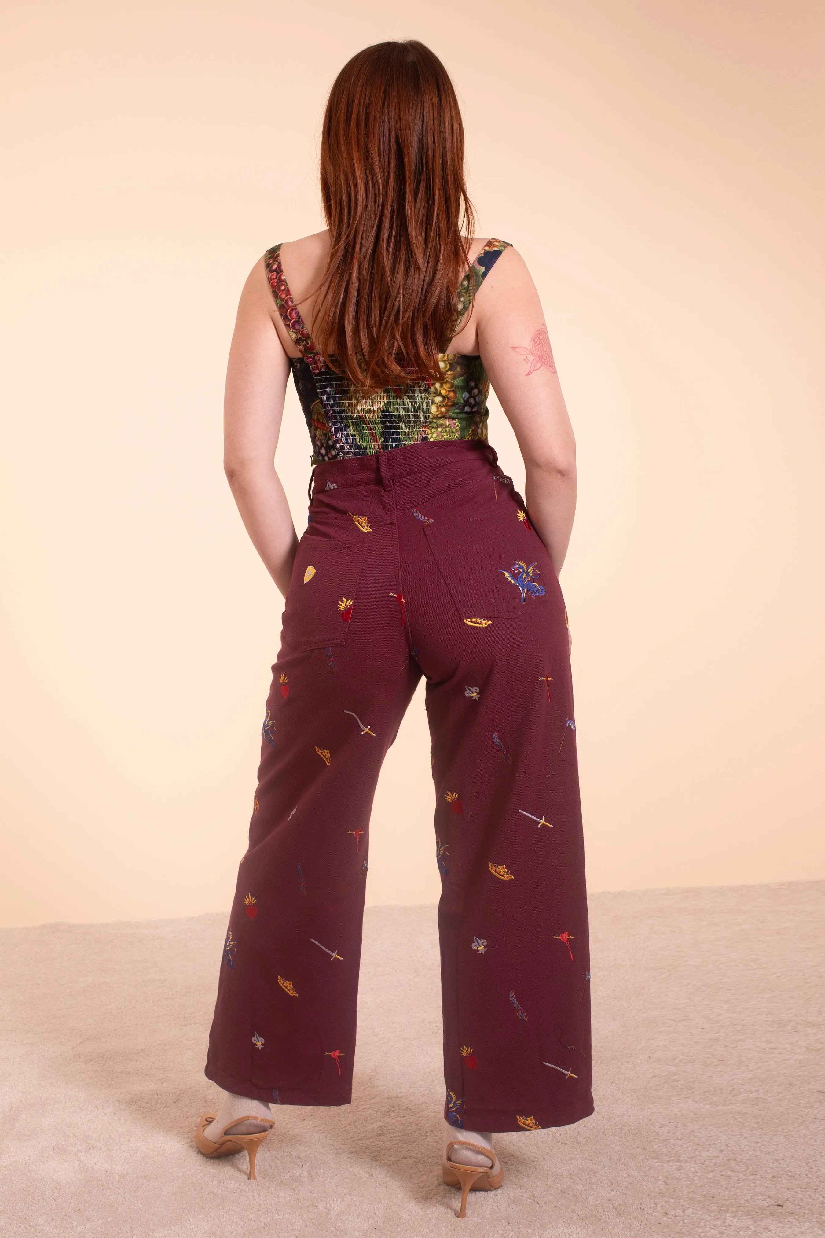 Muse Corset - Grenache sold by Samantha Pleet product image thumbnail 4