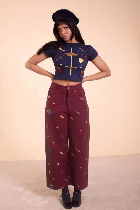Legend Jeans - JoA Embroidery made by Samantha Pleet