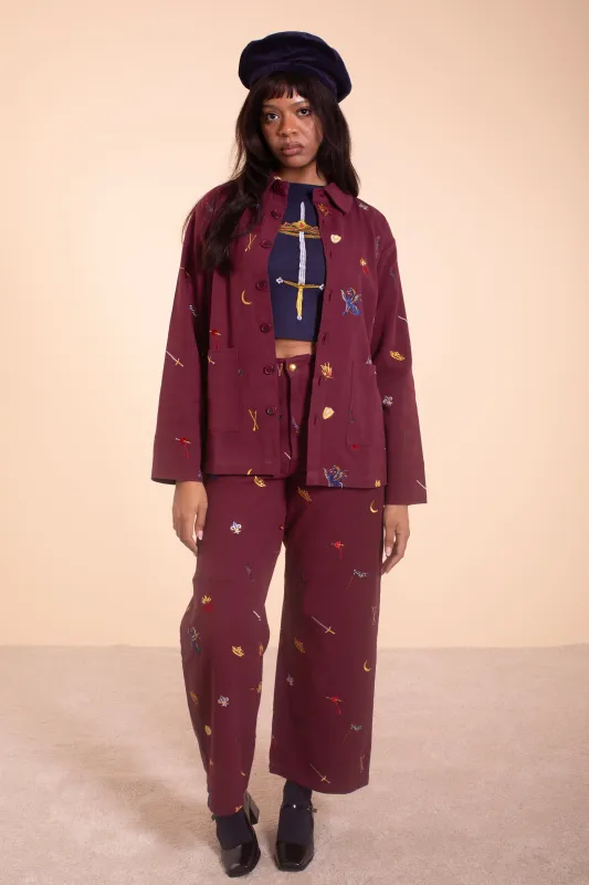 Chore Jacket - JoA Embroidery made by Samantha Pleet