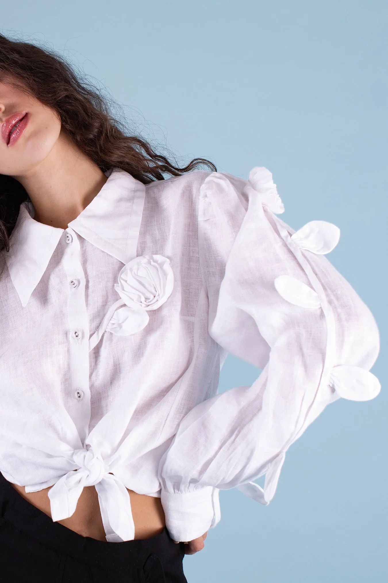 Enchantment Blouse - Persephone Linen - Archive sold by Samantha Pleet product image thumbnail 2