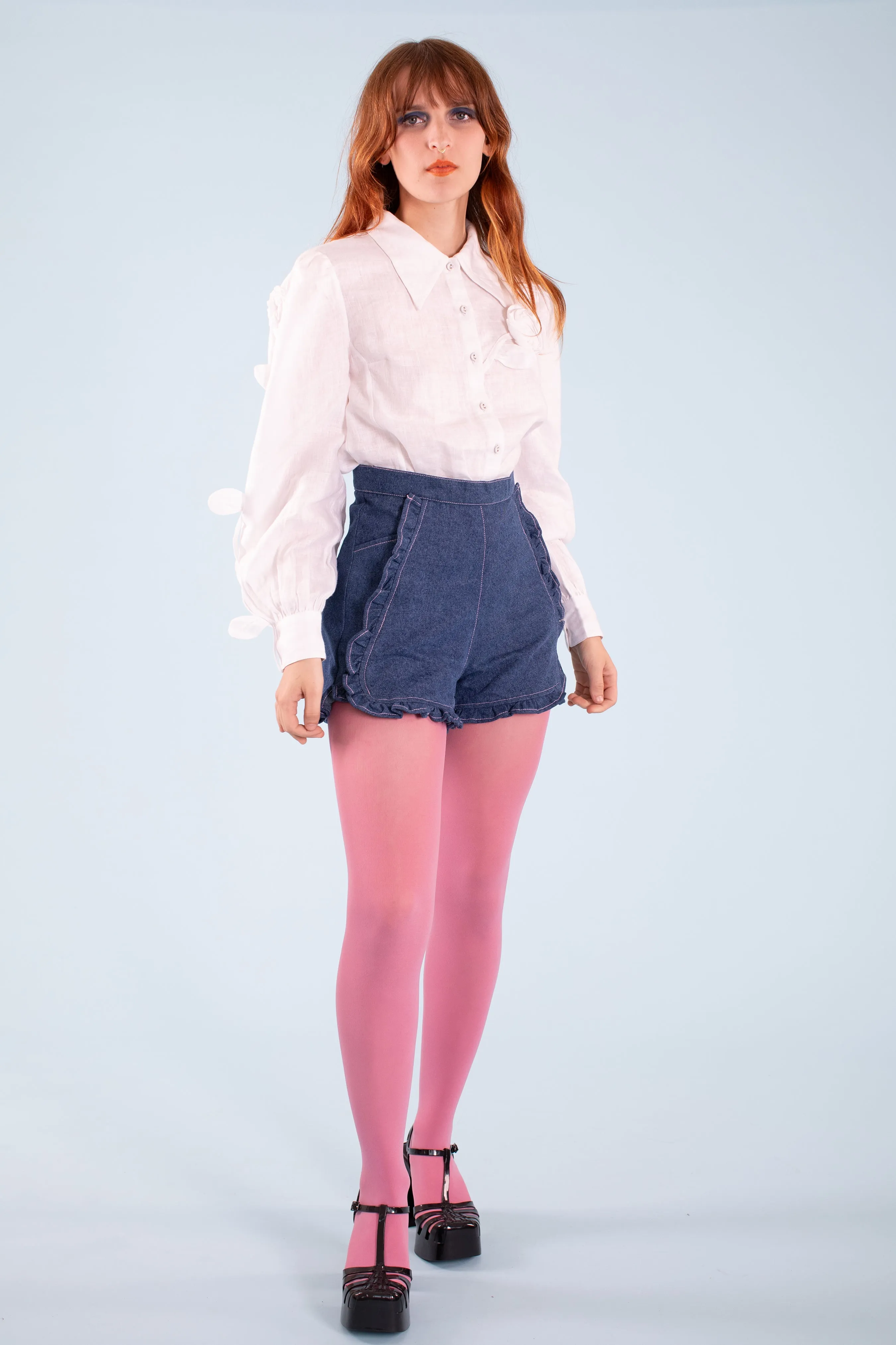 Enchantment Blouse - Persephone Linen - Archive sold by Samantha Pleet product image thumbnail 4